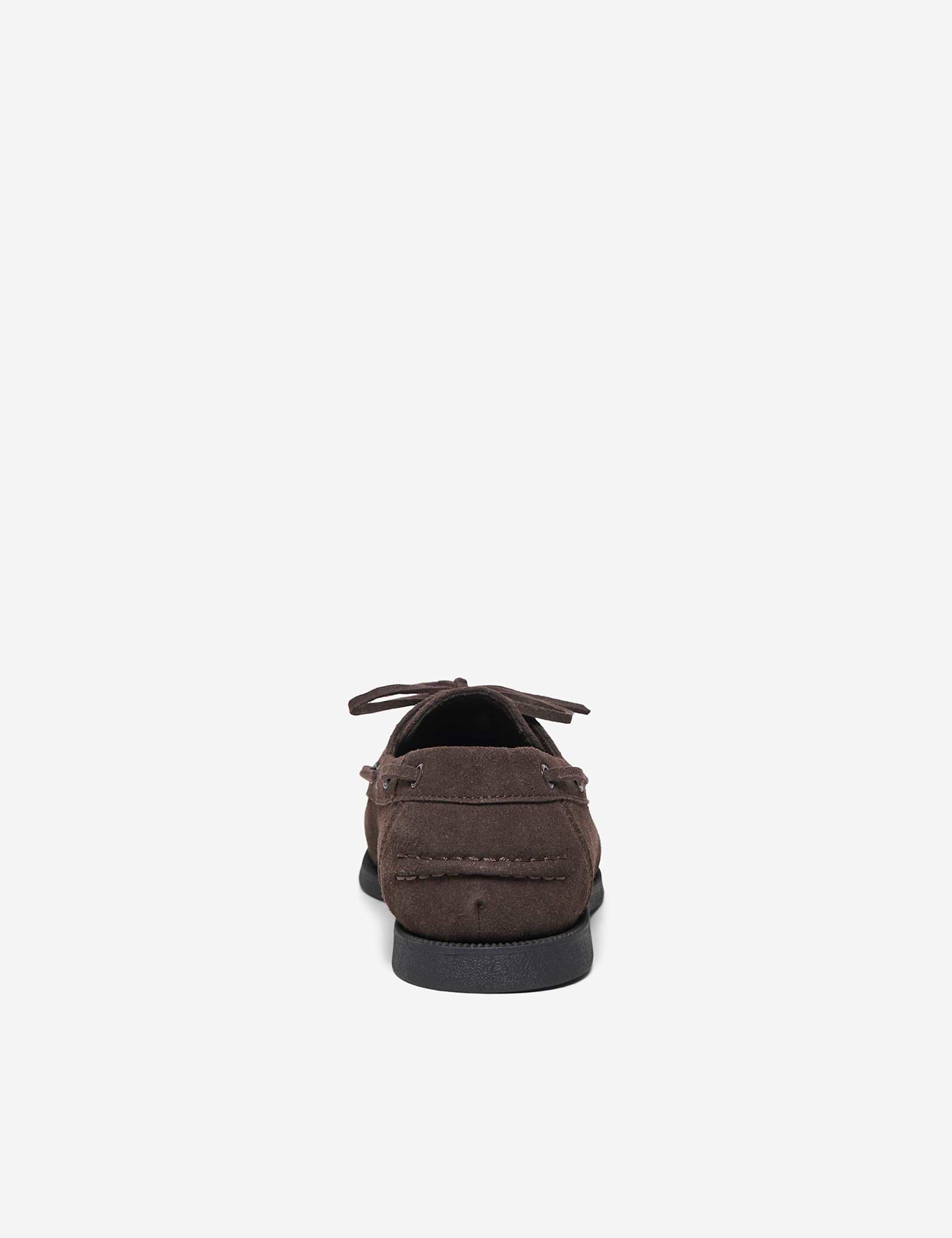Faux Suede Boat Shoes - image 4
