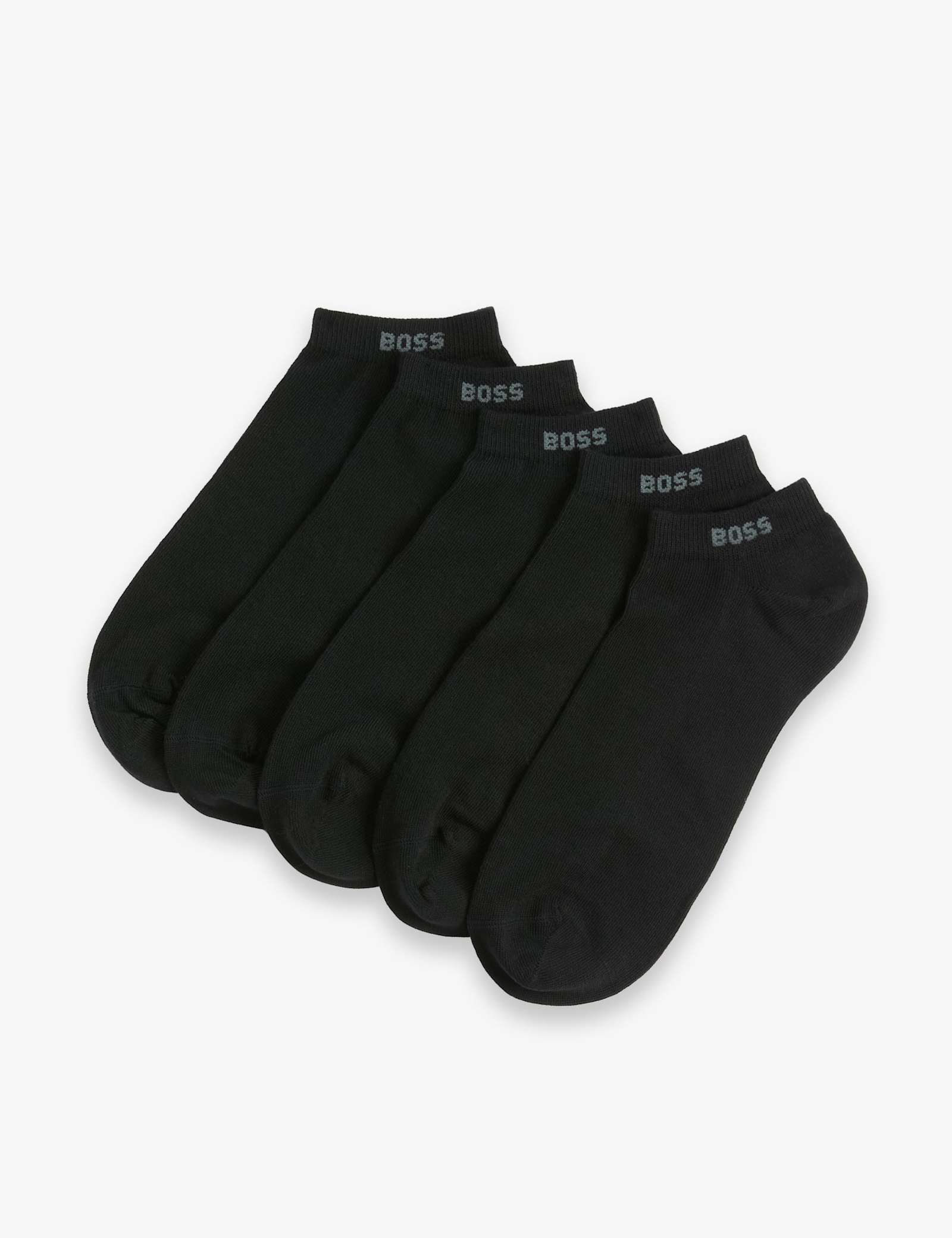 5 Pack Cotton Rich Trainer Socks - image 2