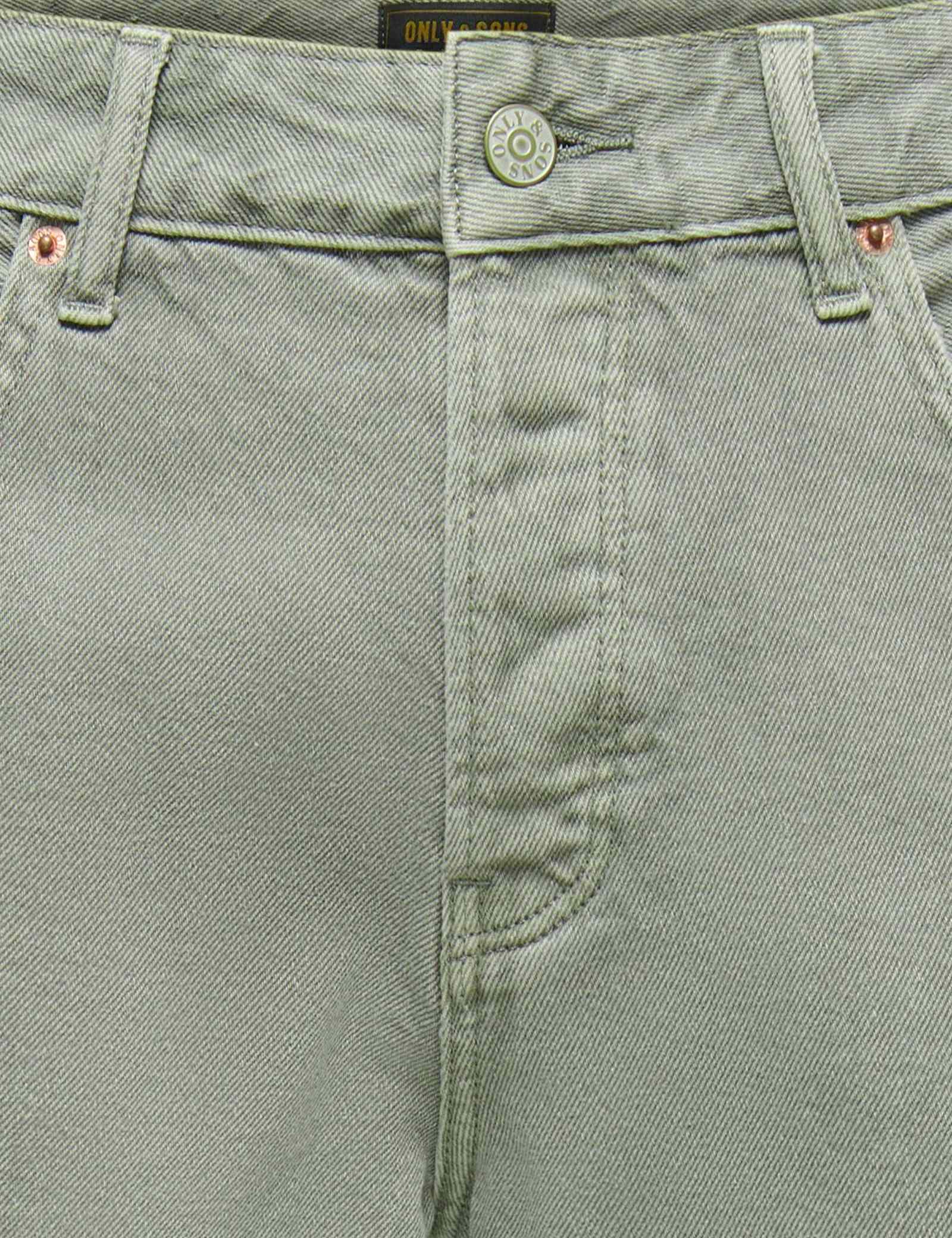 Straight Fit Pure Cotton Denim Shorts - image 4