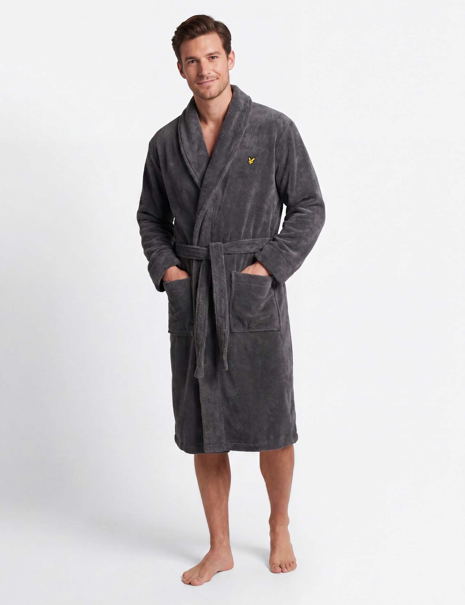 Cotton Blend Dressing Gown - image 1