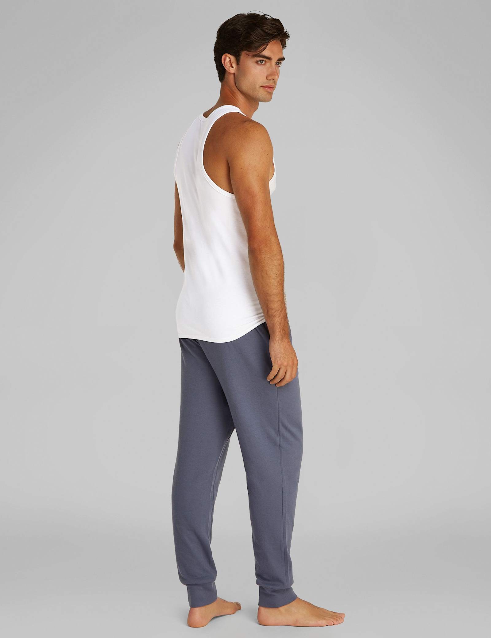3 Pack Cotton Rich Sleeveless Vests - image 4
