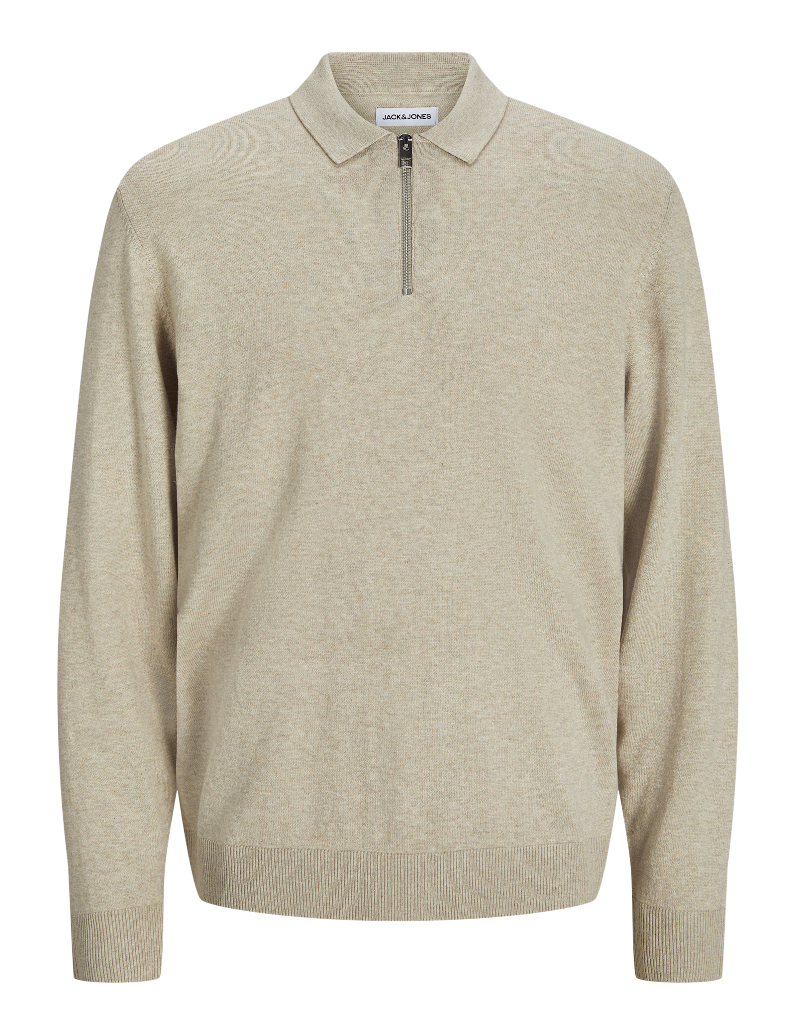Cotton Rich Half Zip Knitted Jumper - image 2