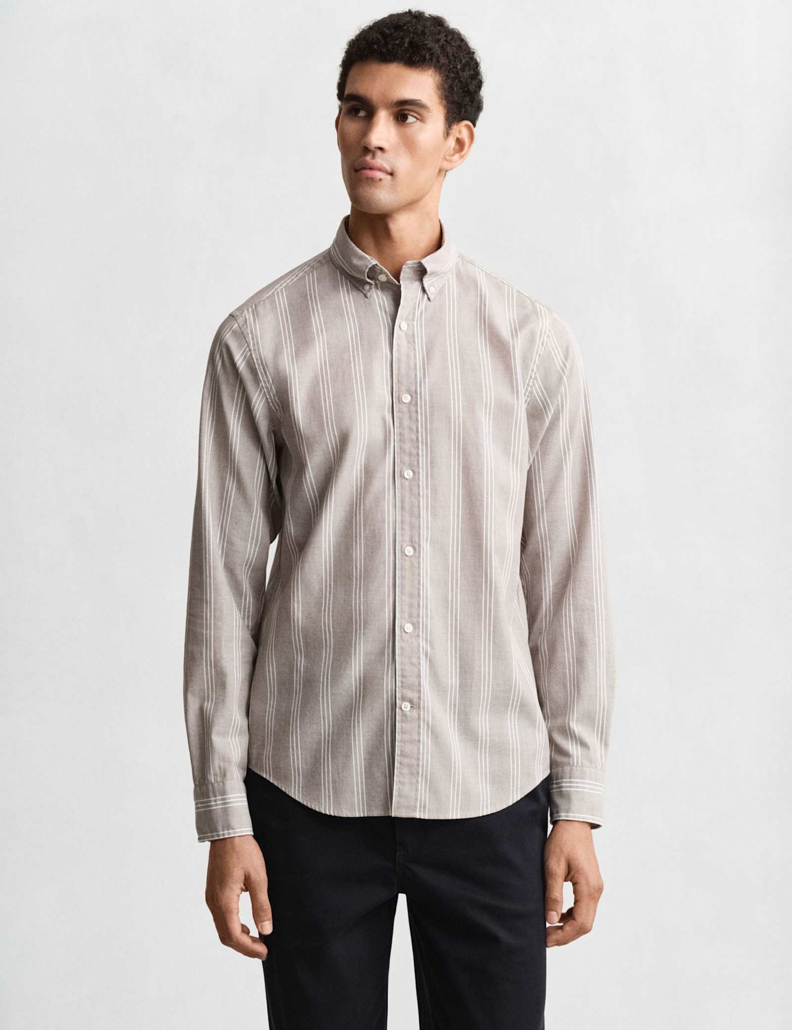 Regular Fit Pure Cotton Oxford Shirt - image 5