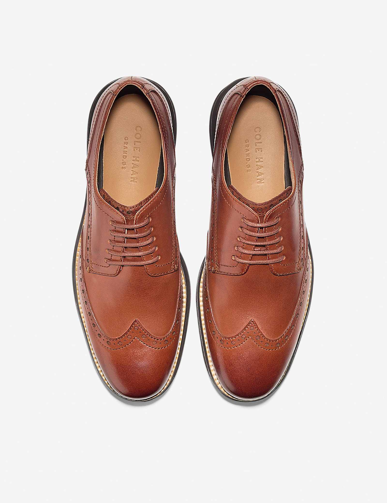 riginal Grand Wingtip Wide Fit Leather Oxford Shoes - image 4
