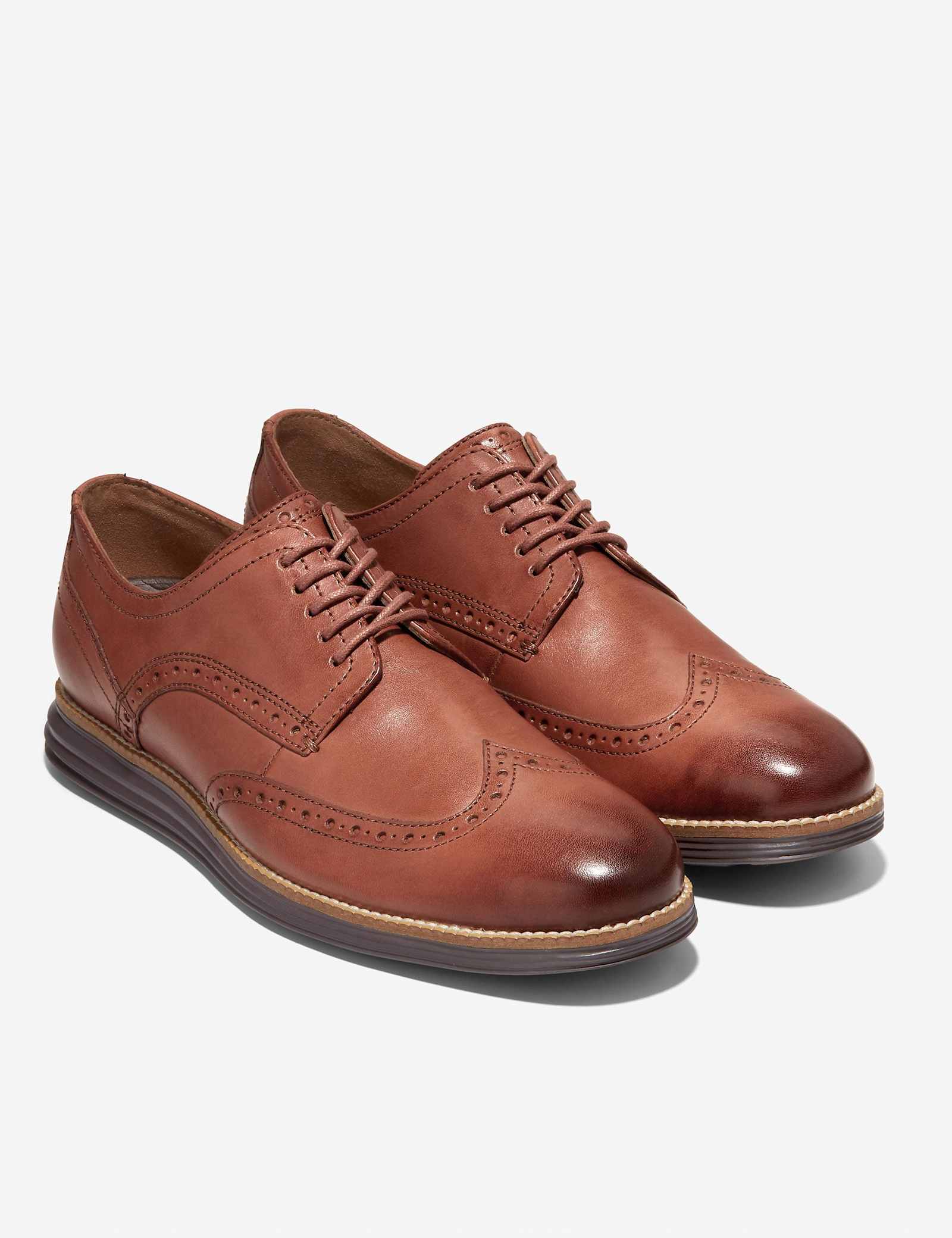 riginal Grand Wingtip Wide Fit Leather Oxford Shoes - image 5