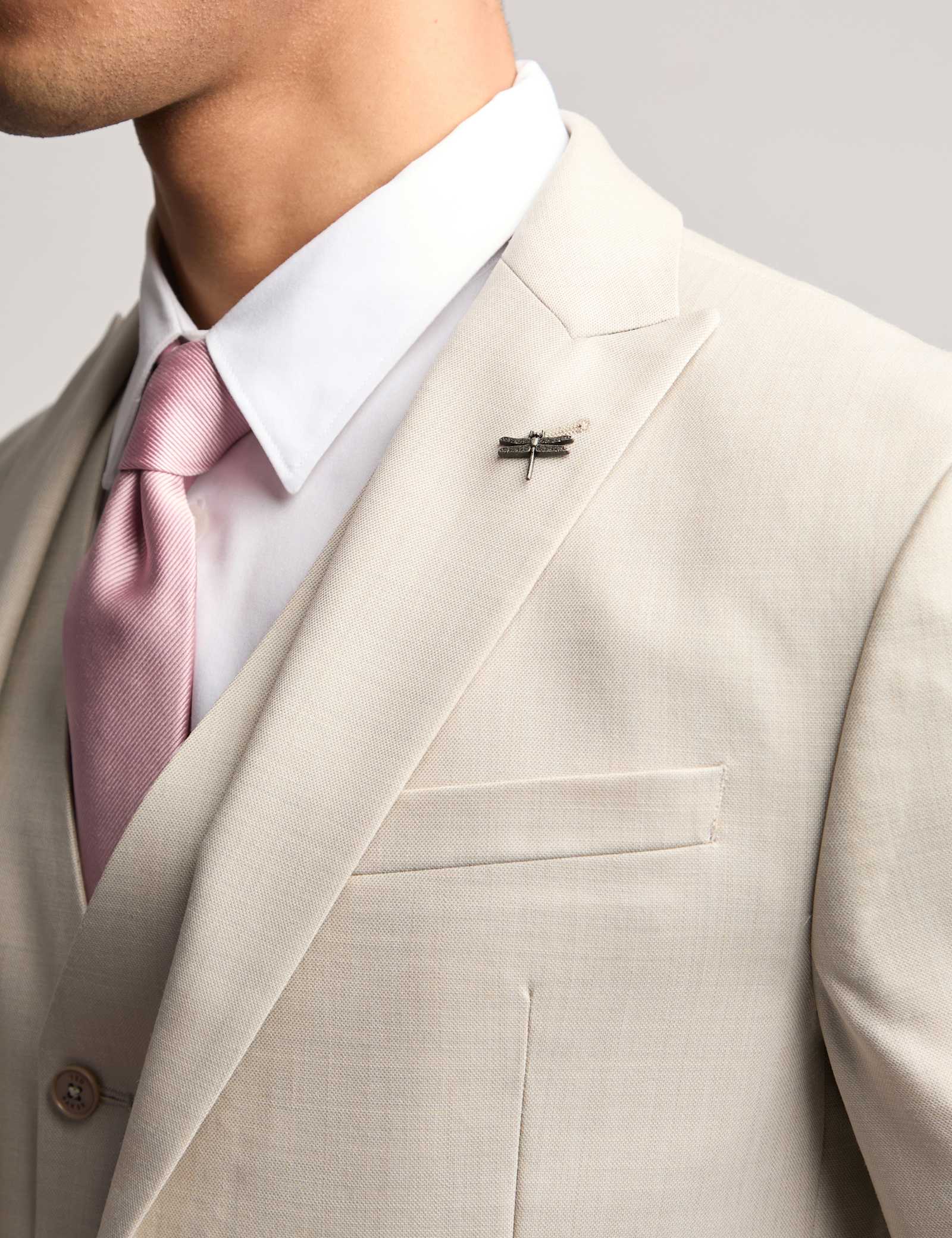 Slim Fit Wool Rich Single Breasted Jacket - image 2