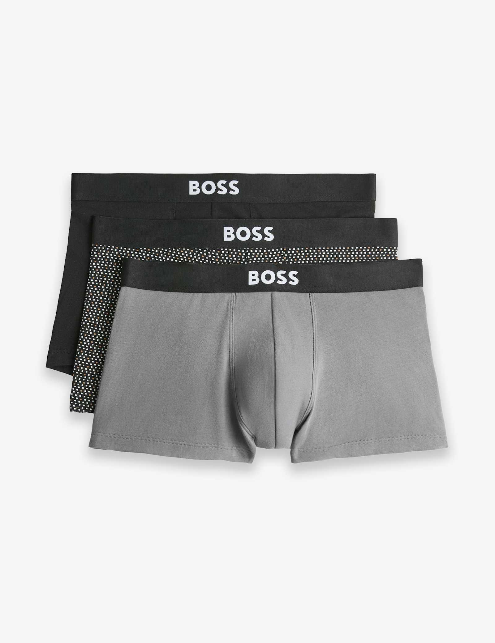 3 Pack Cotton Rich Stretch Trunks - image 1