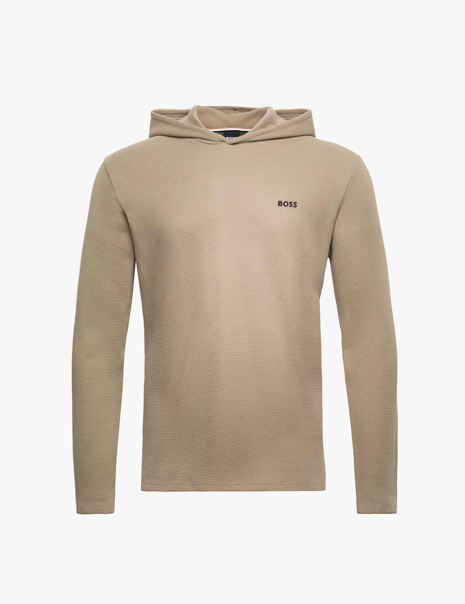 Cotton Rich Waffle Hoodie - image 1