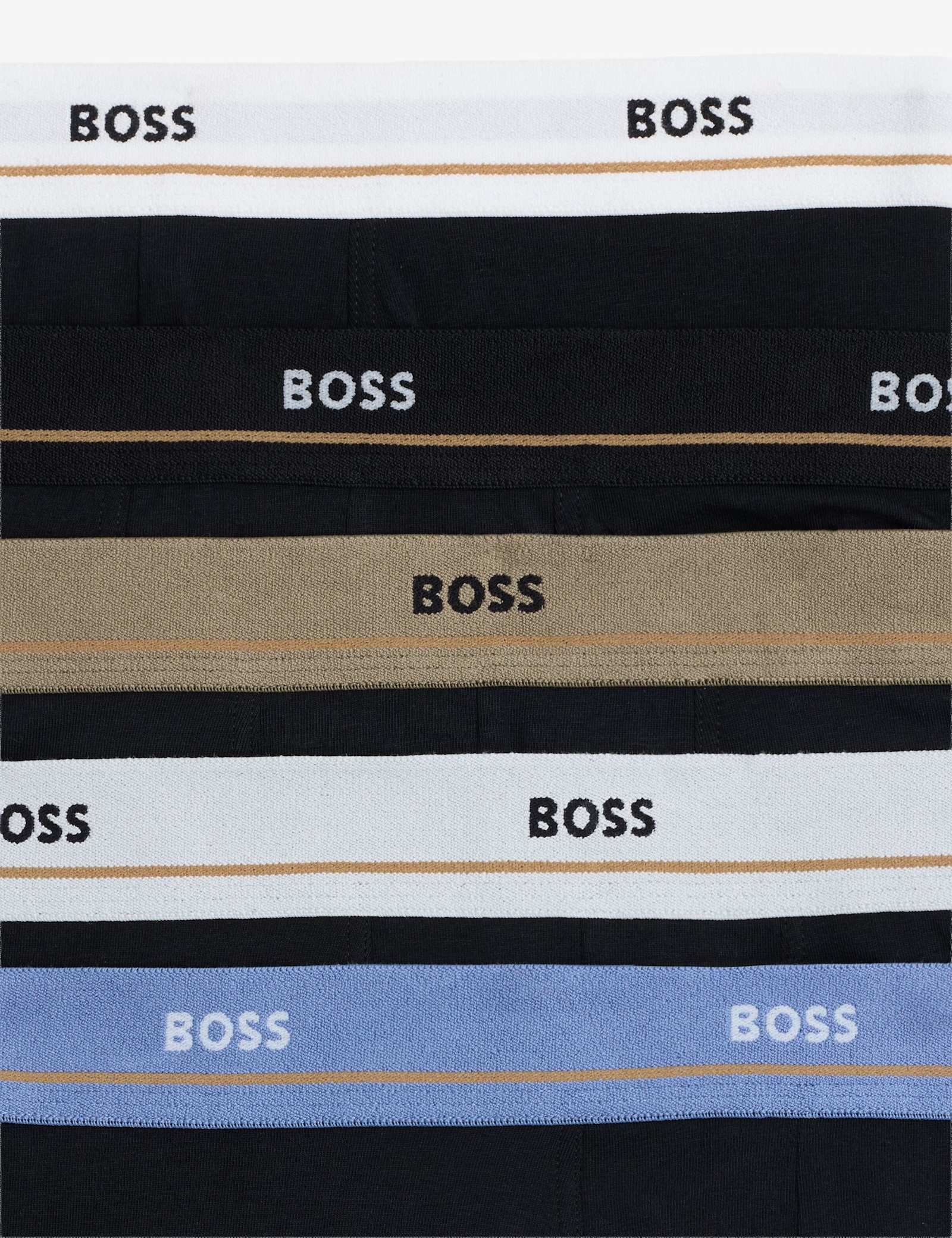 5 Pack Cotton Rich Logo Waistband Trunks - image 3