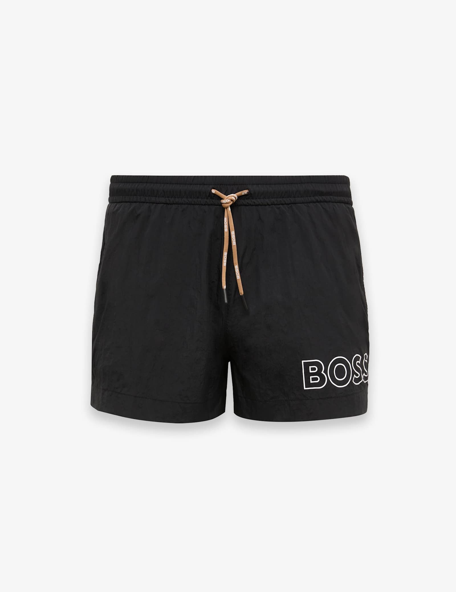Pocketed Quick Dry Logo Graphic Swim Shorts - image 3