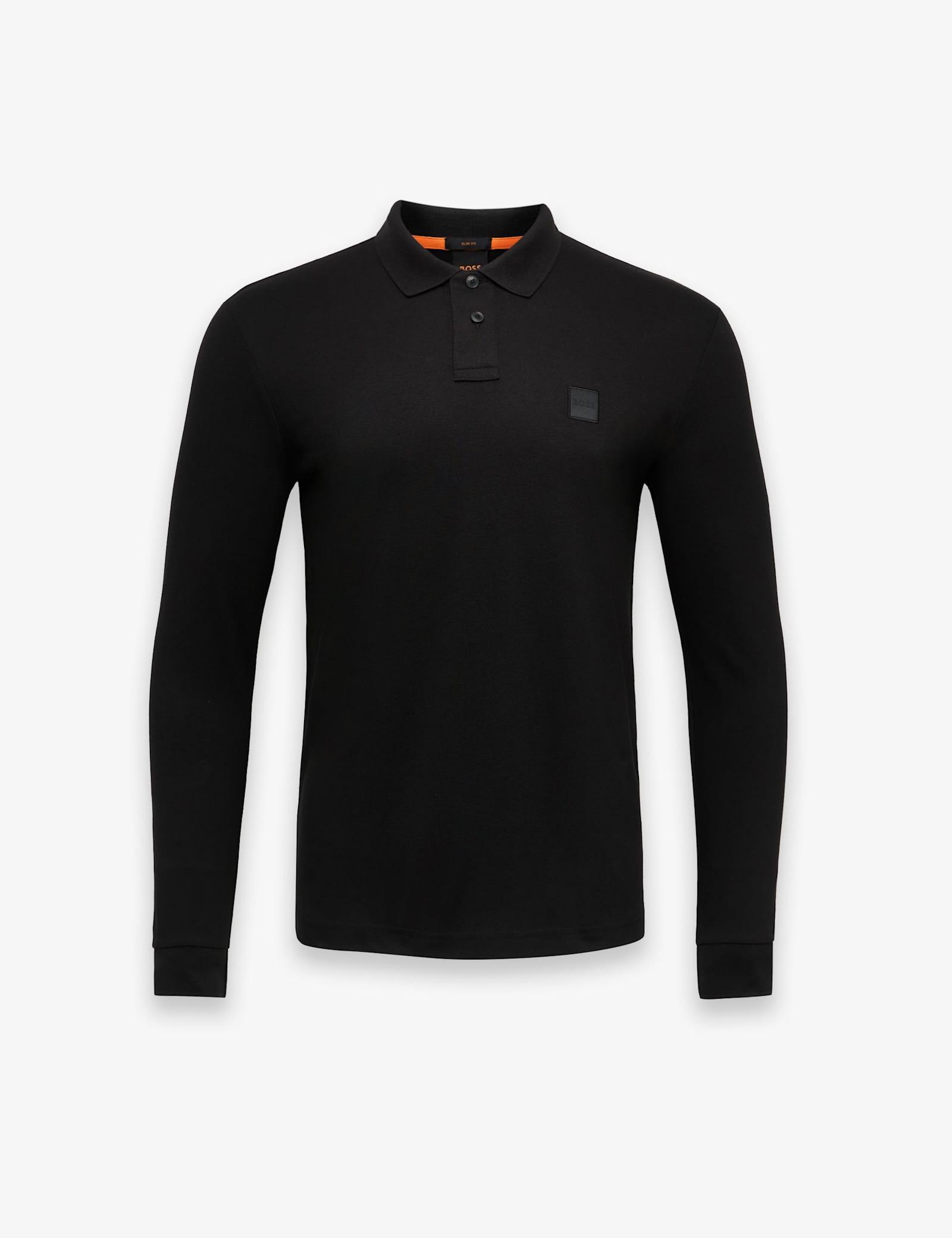 Passerby Cotton Rich Long Sleeve Polo Shirt - image 1