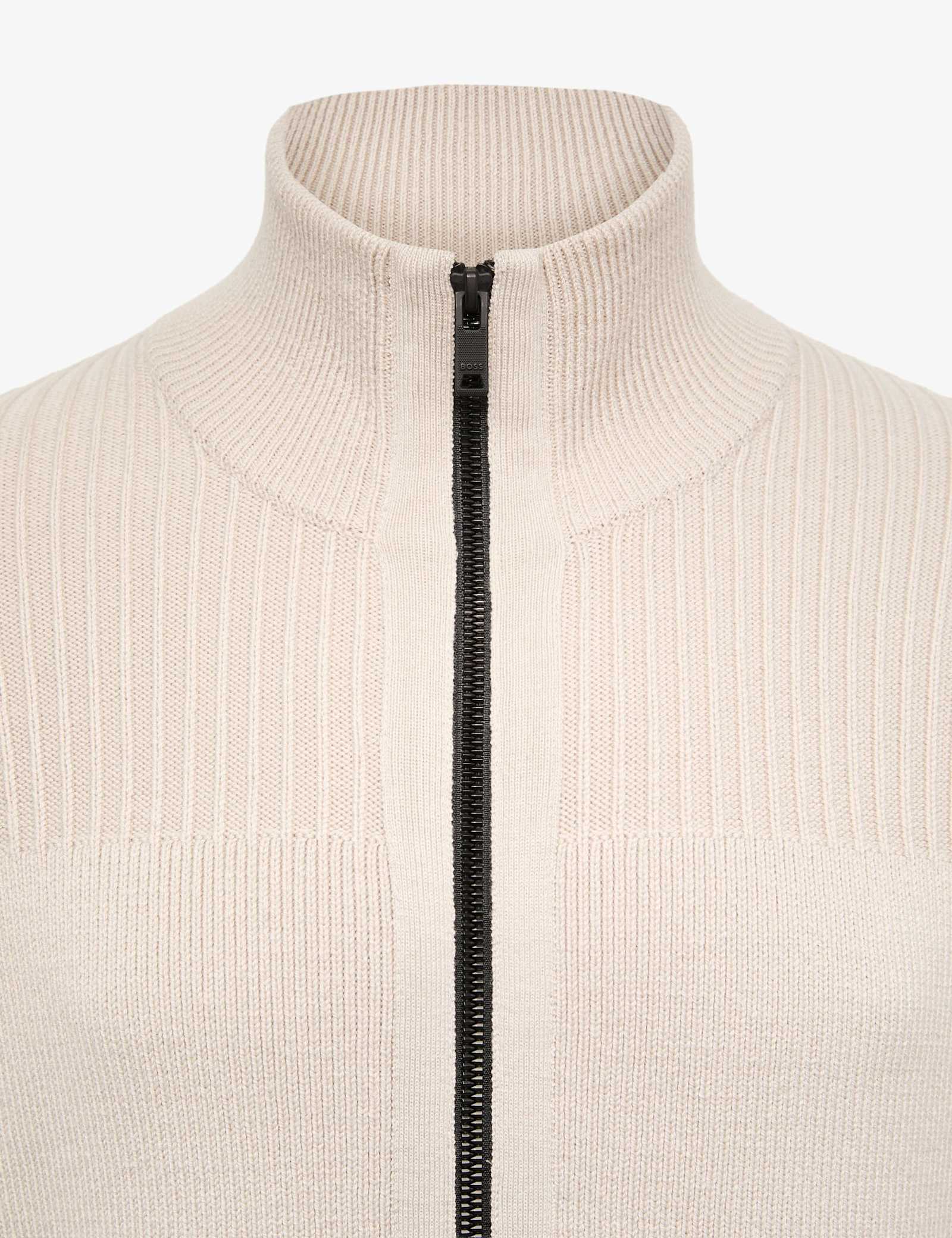 Kratalo Wool Blend Funnel Neck Zip Up Jumper - image 3