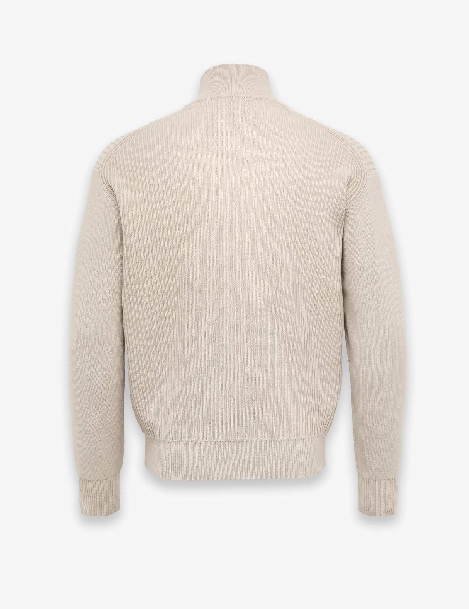 Kratalo Wool Blend Funnel Neck Zip Up Jumper - image 2