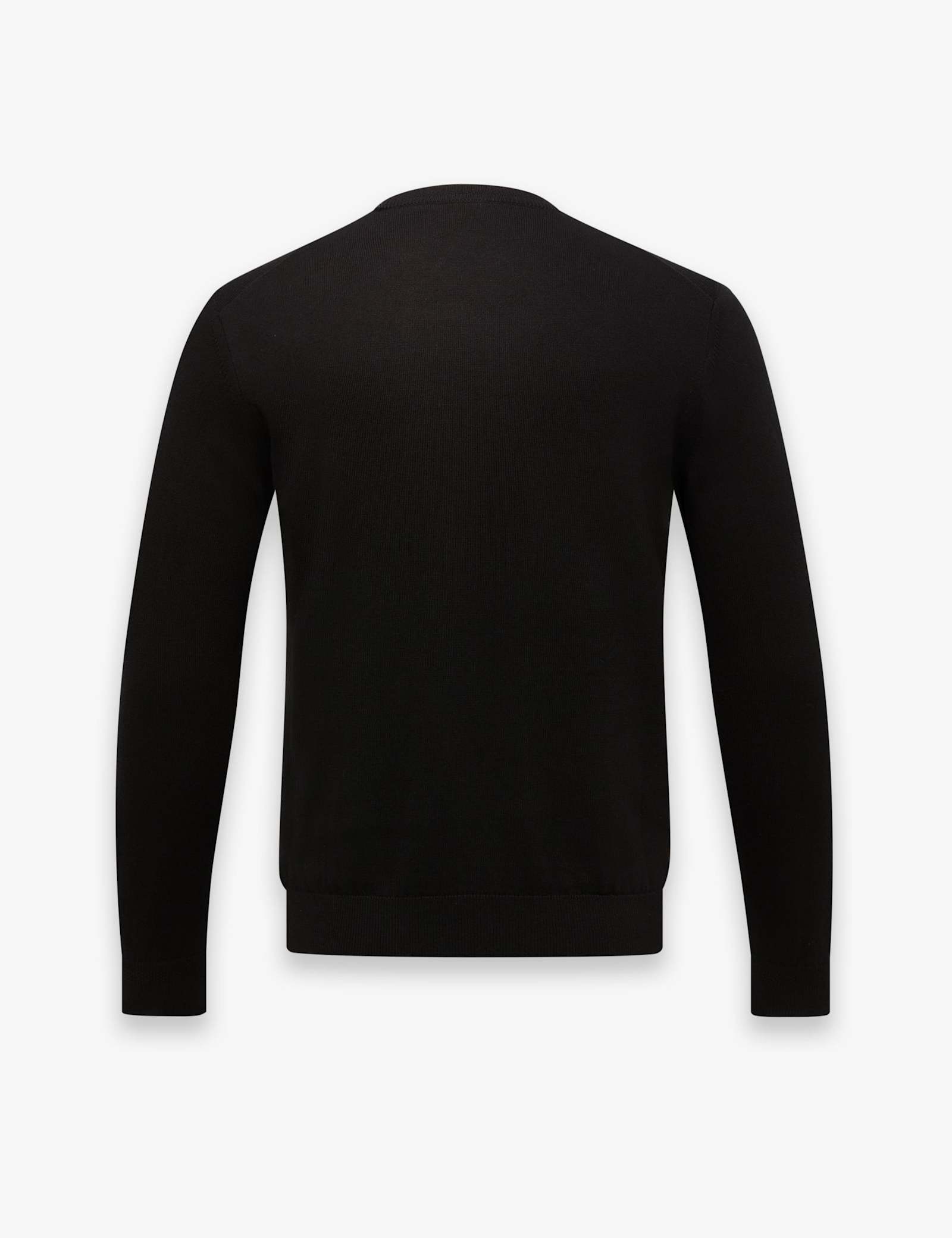 Cotton Rich Crew Neck Jumper with Cashmere - image 5