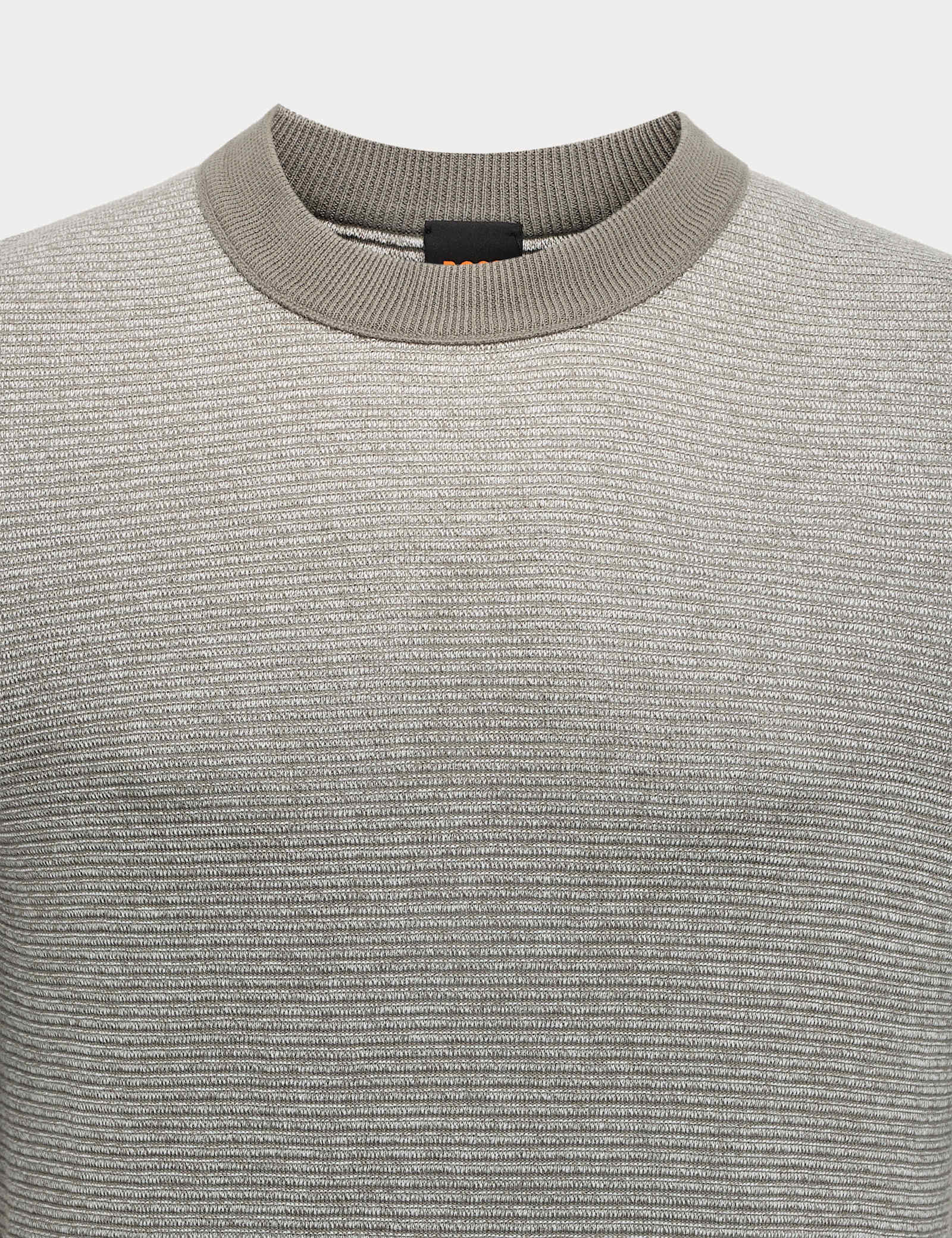 Aspoki Cotton Rich Textured Crew Neck Jumper - image 4
