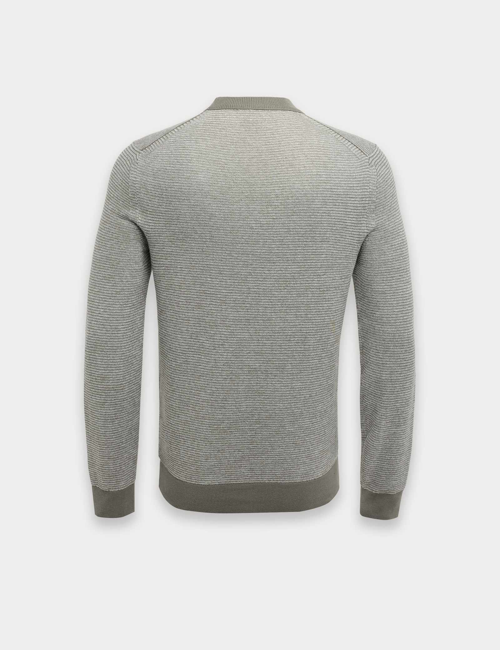 Aspoki Cotton Rich Textured Crew Neck Jumper - image 3