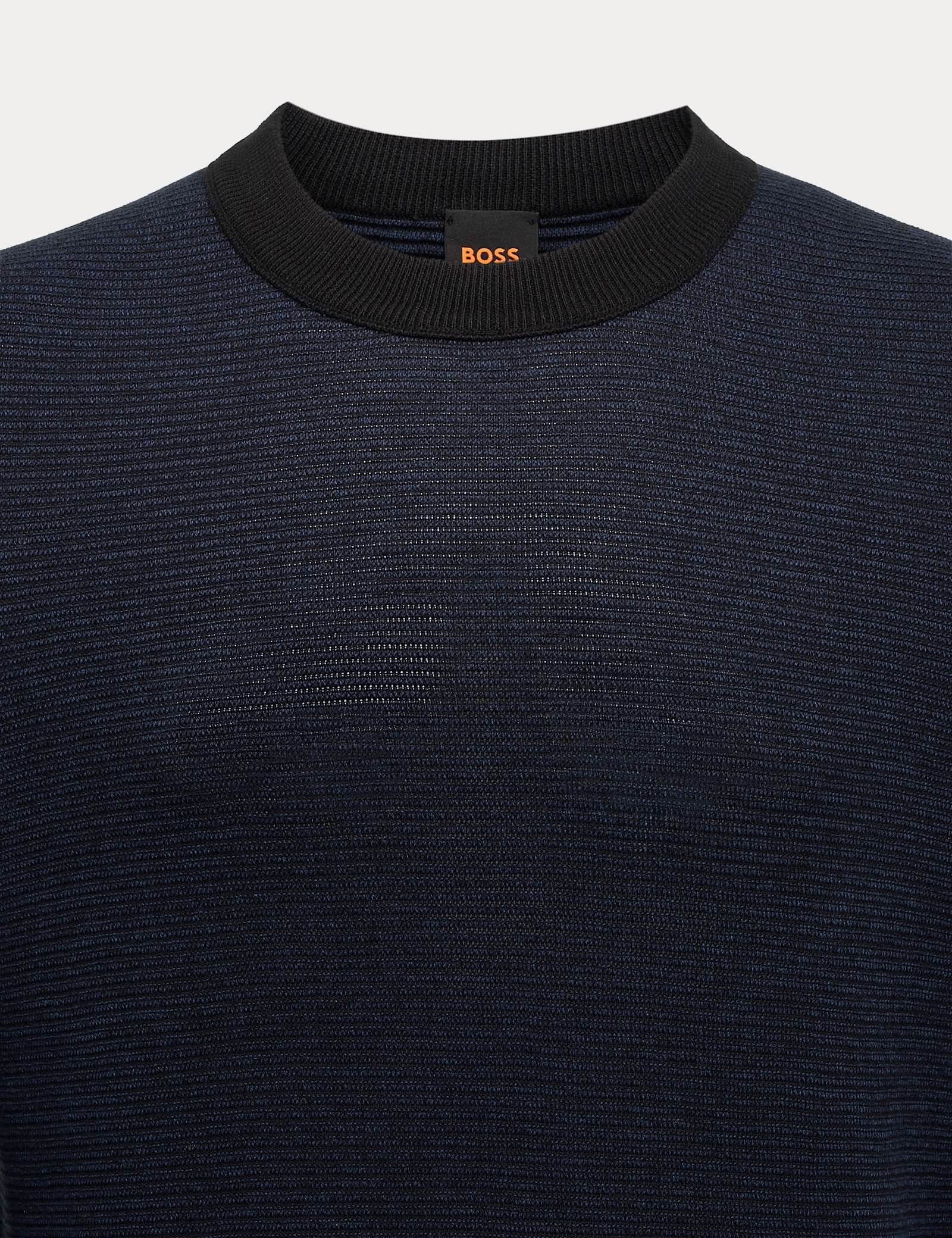 Aspoki Cotton Rich Textured Crew Neck Jumper - image 5