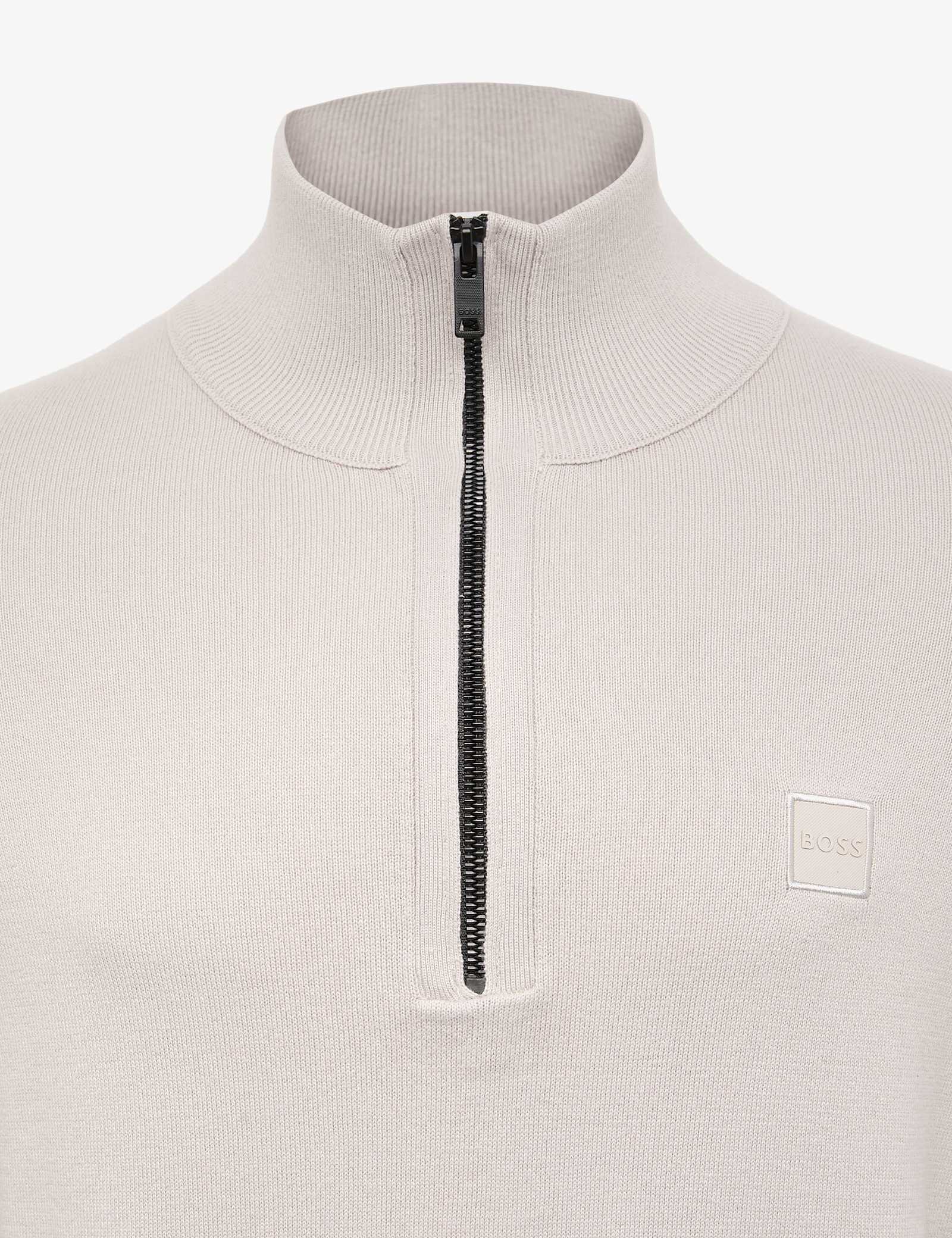 Kanobix Cotton Rich Half Zip Jumper with Cashmere - image 5