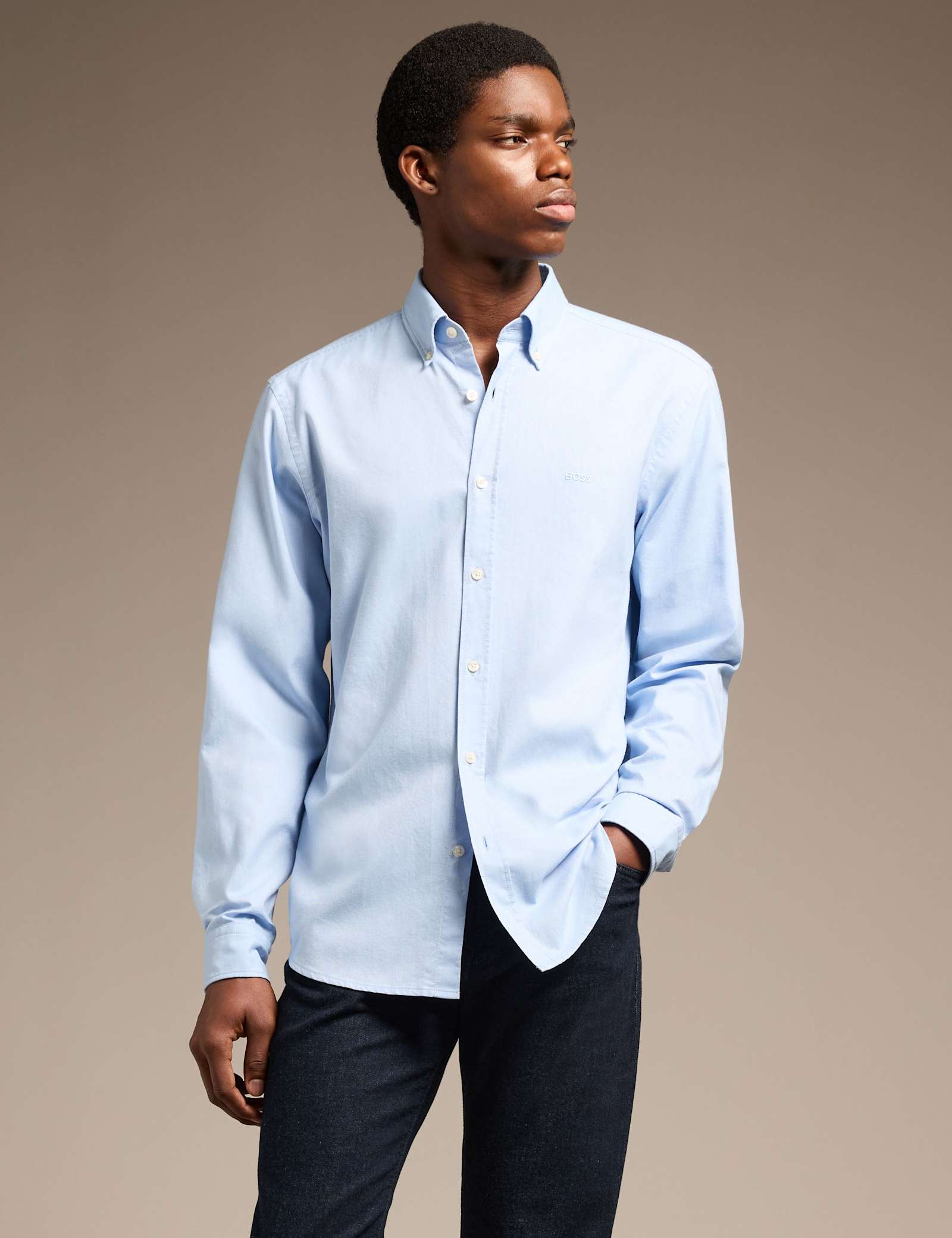 Regular Fit Pure Cotton Oxford Shirt - image 4