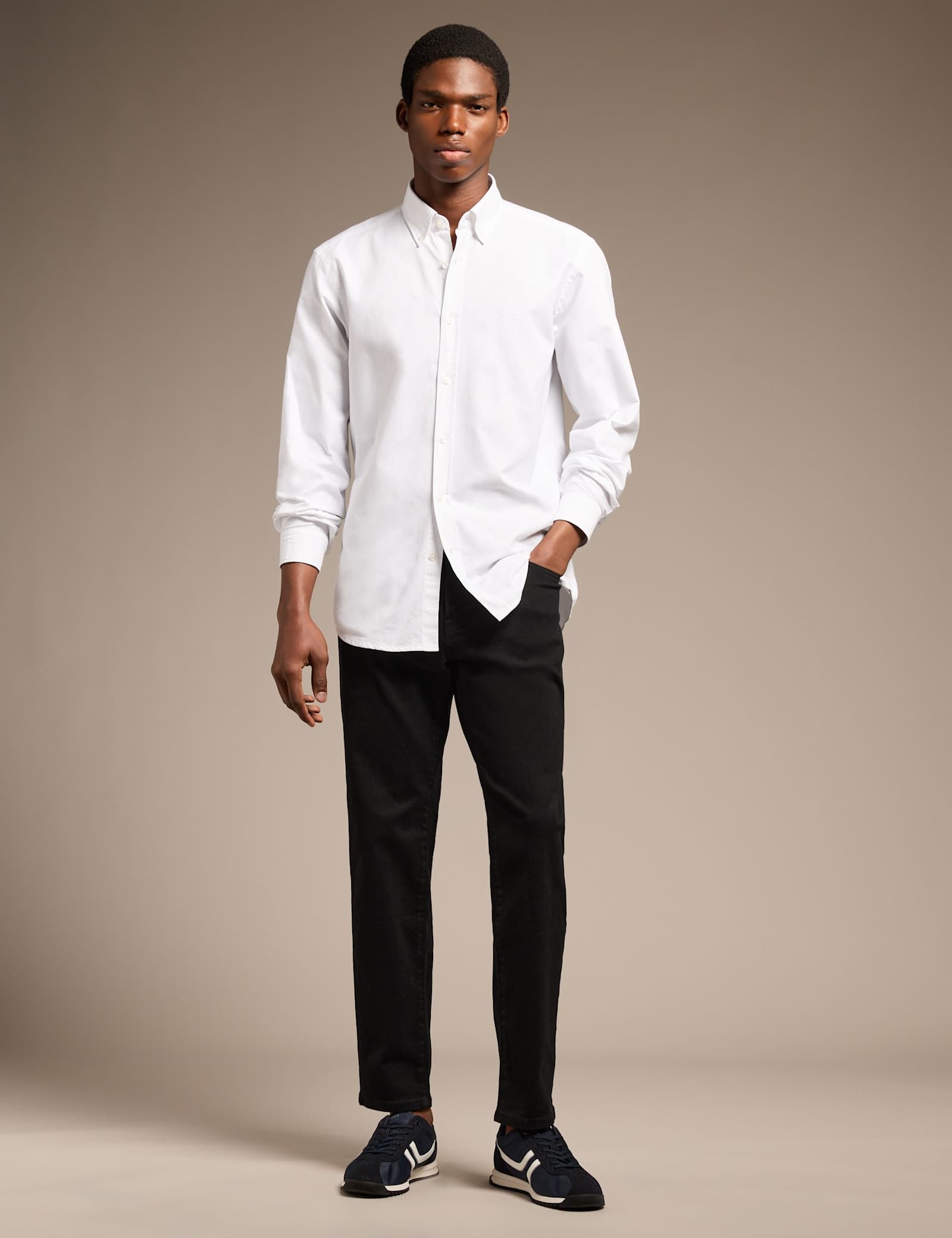 Regular Fit Pure Cotton Oxford Shirt - image 5