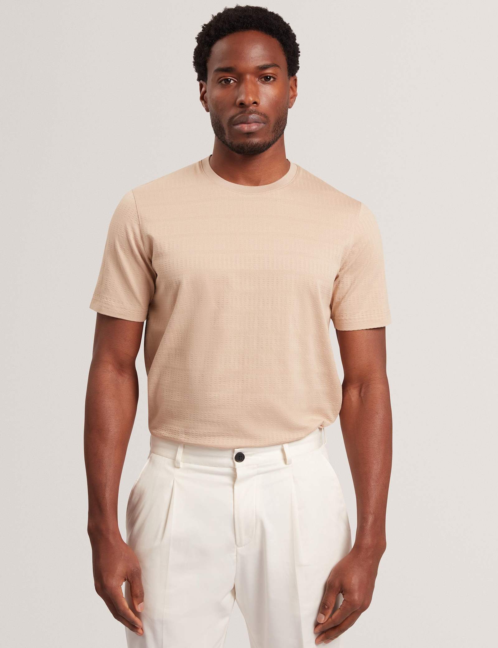 Pure Cotton Xadiel Crew Neck T-Shirt - image 1