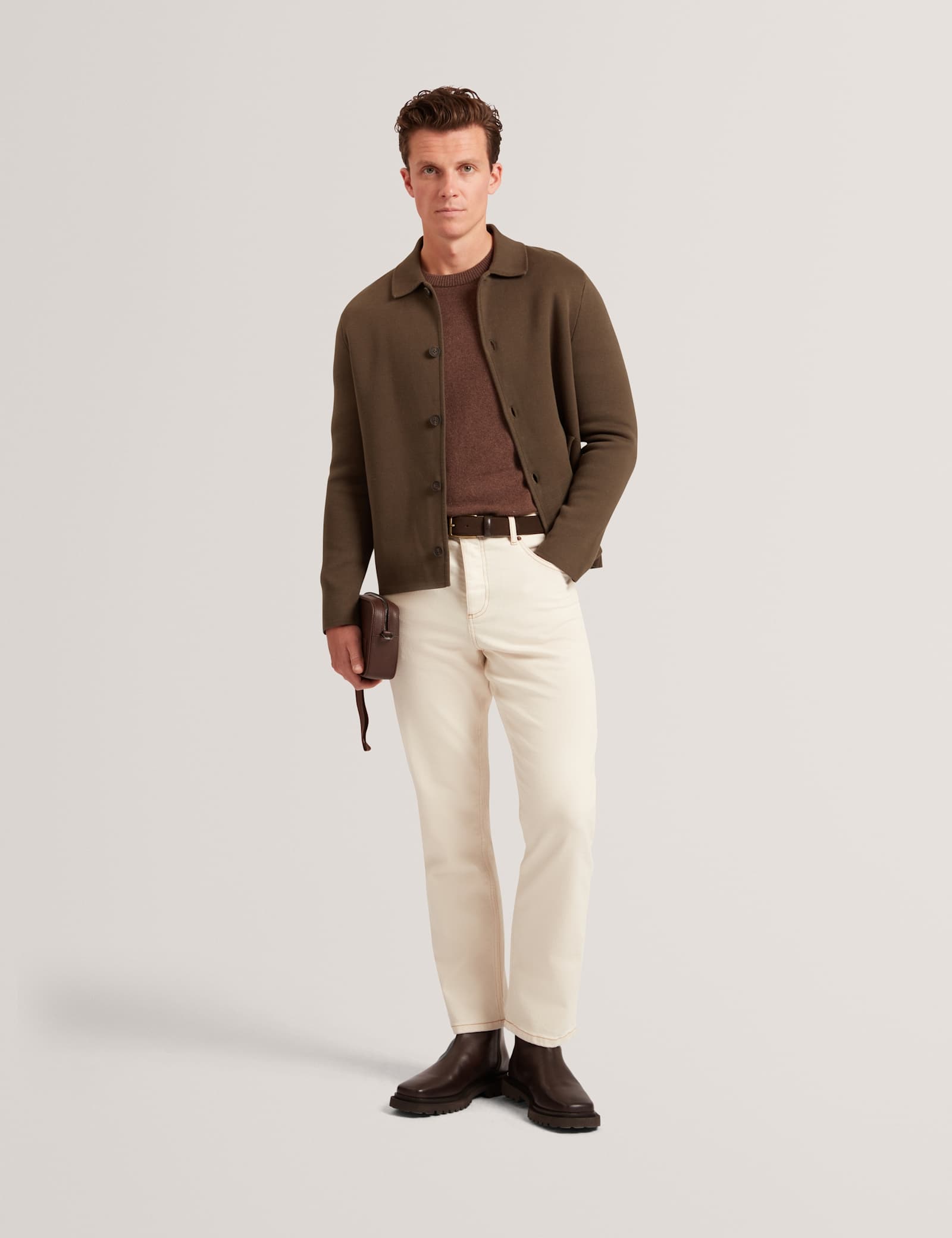 Pure Cotton Knitted Overshirt - image 2