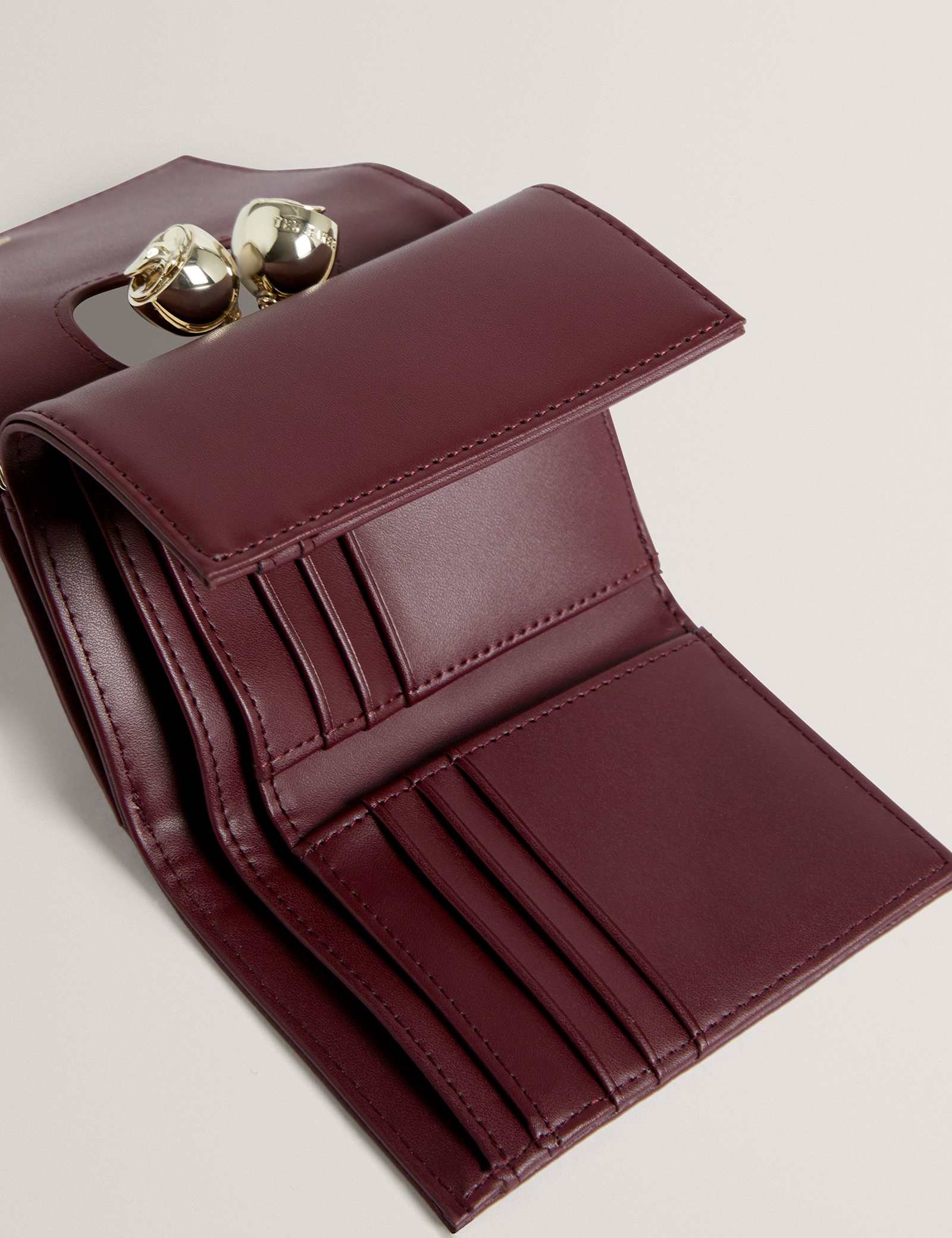 Leather Bobble Purse - image 2