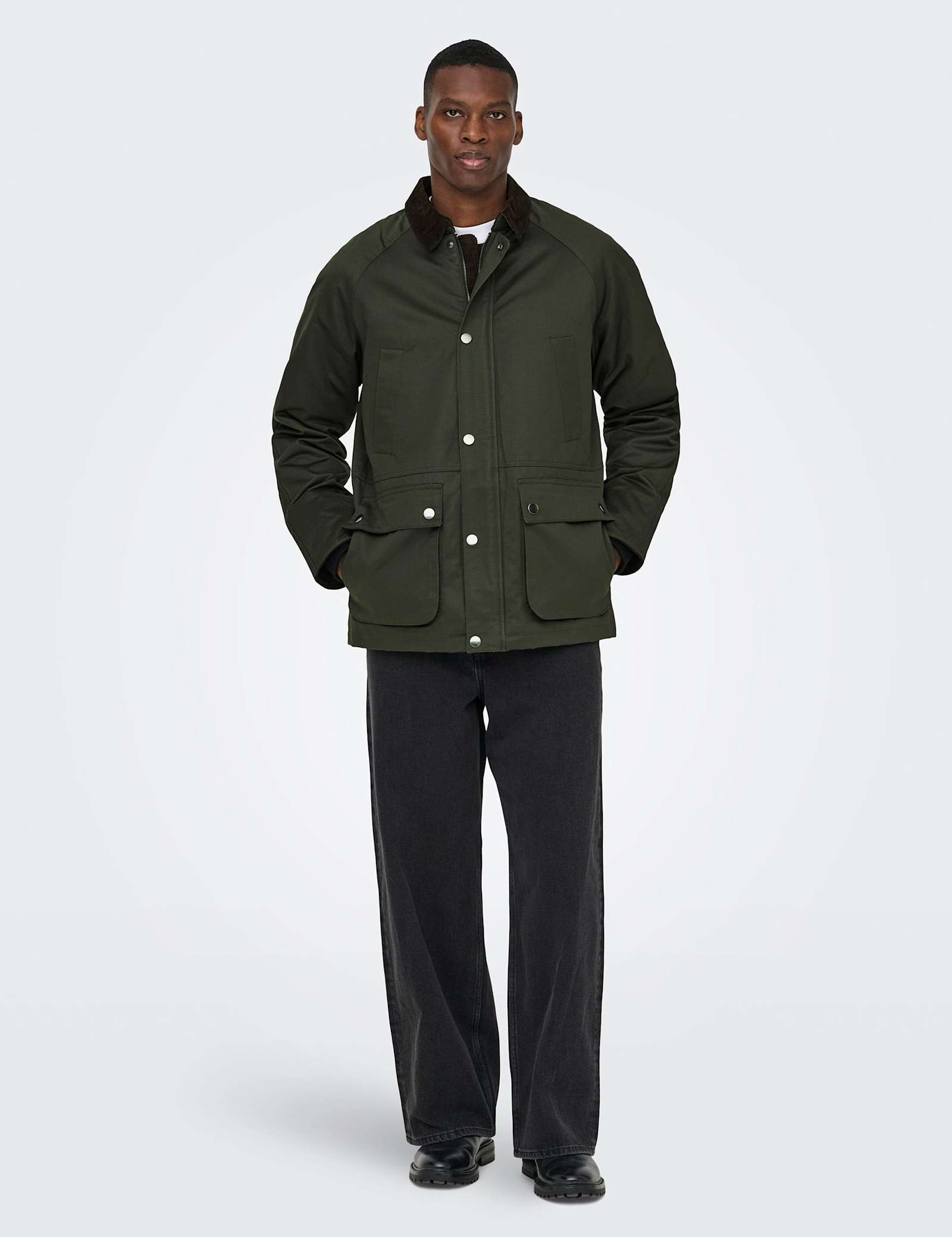 Cotton Rich Waxed Jacket - image 3