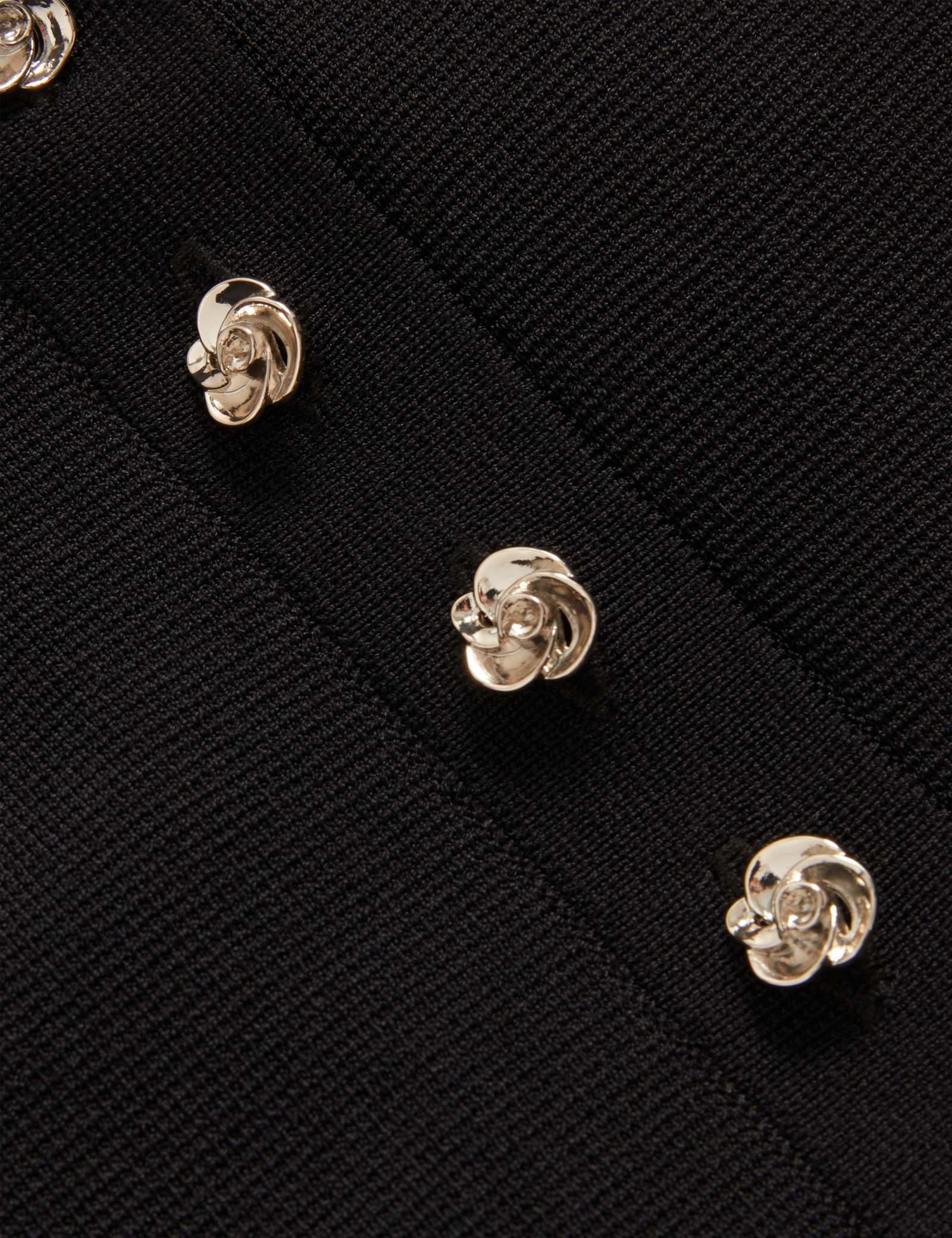 Textured Polo Collar Midaxi Shirt Dress - image 4