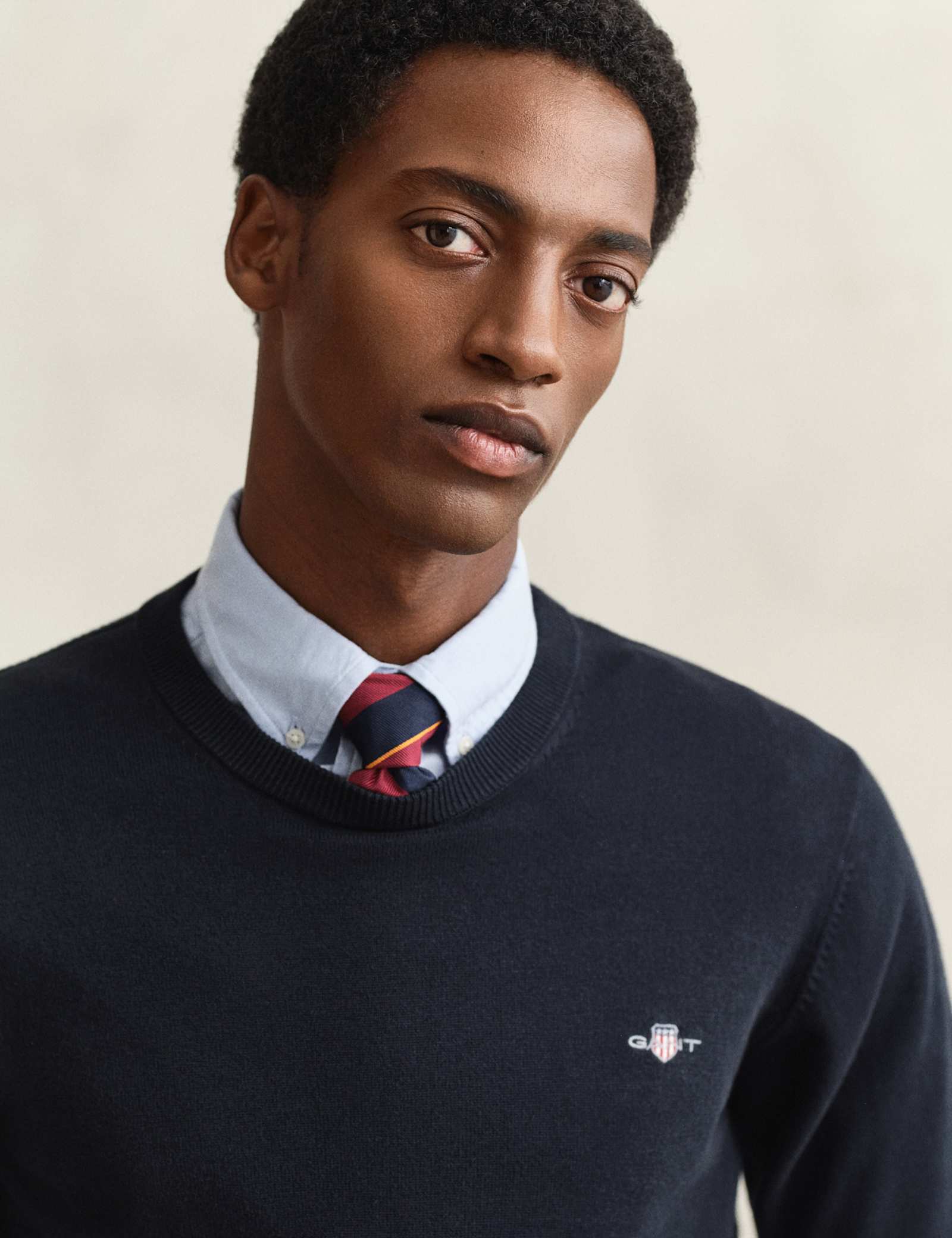 Pure Cotton Crew Neck Jumper - image 4