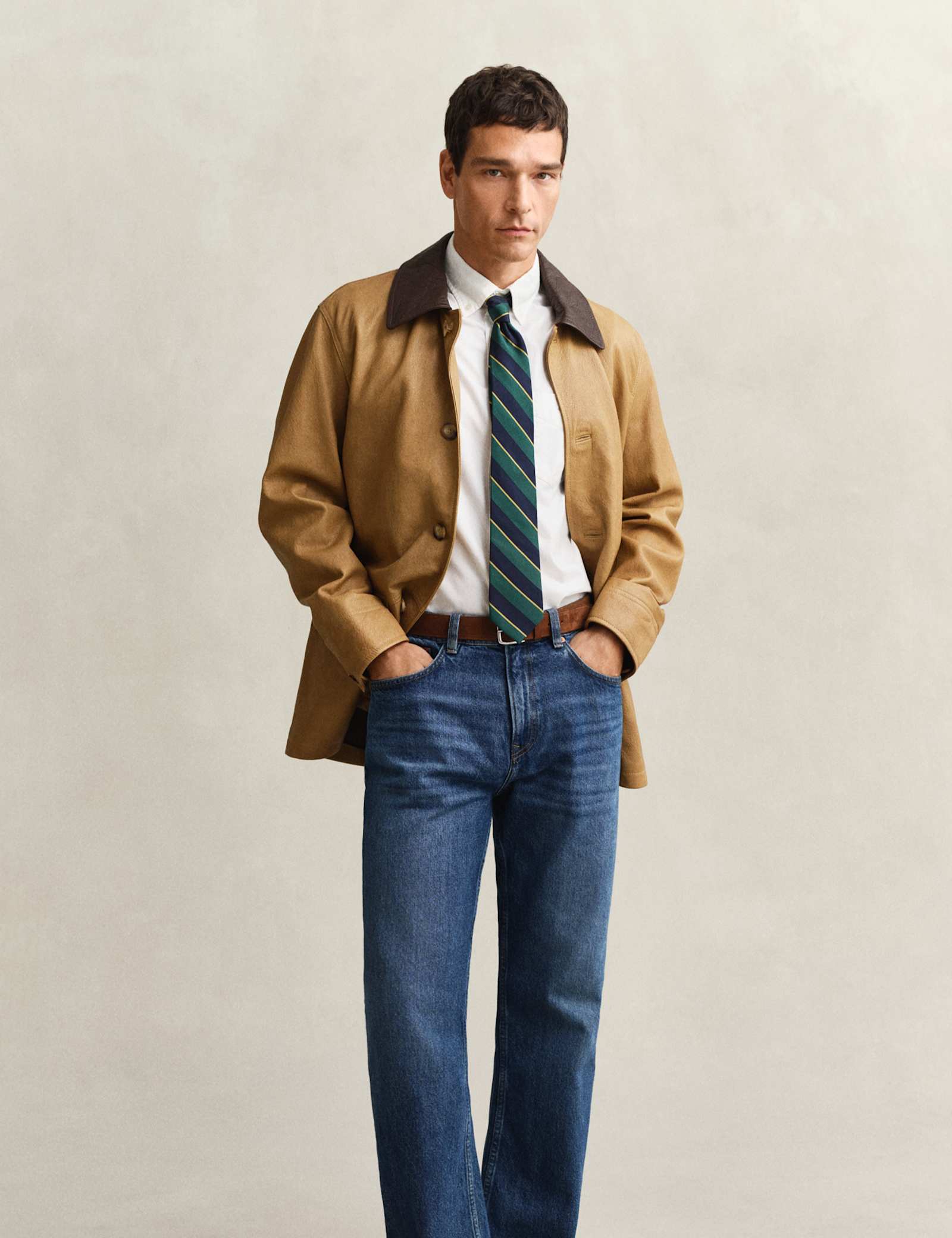 Regular Fit Pure Cotton Oxford Shirt - image 5