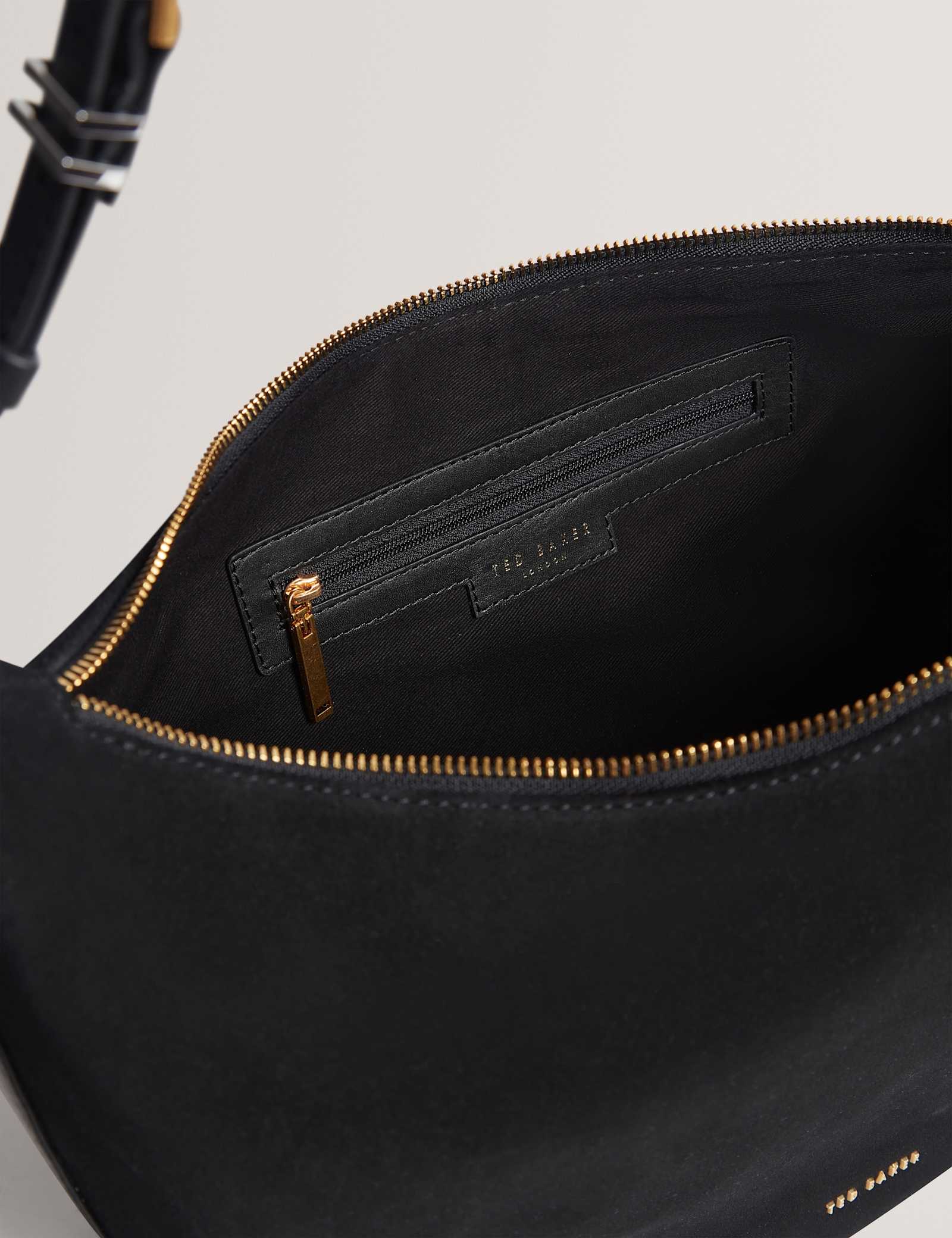 Suede Shoulder Bag - image 2