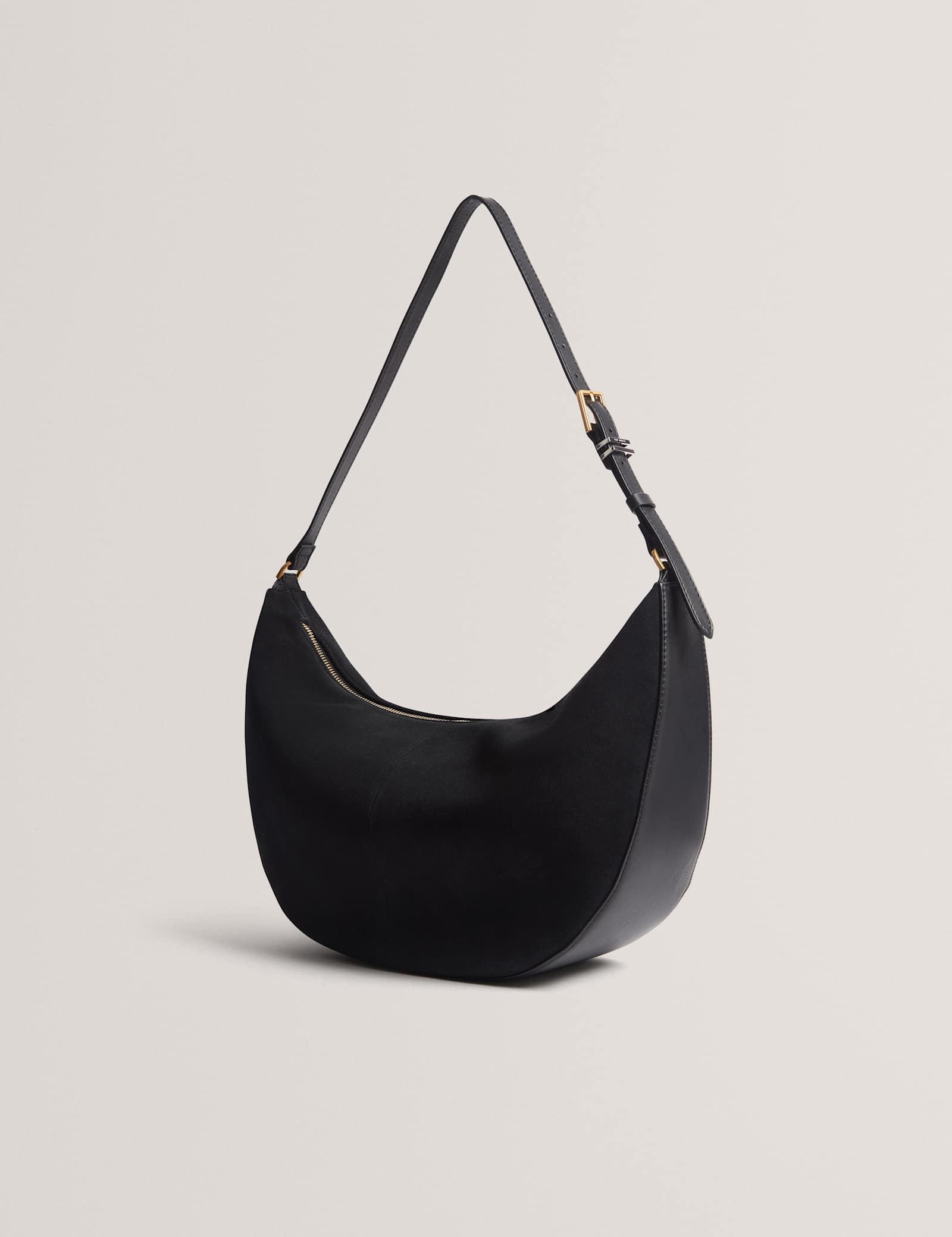 Suede Shoulder Bag - image 4