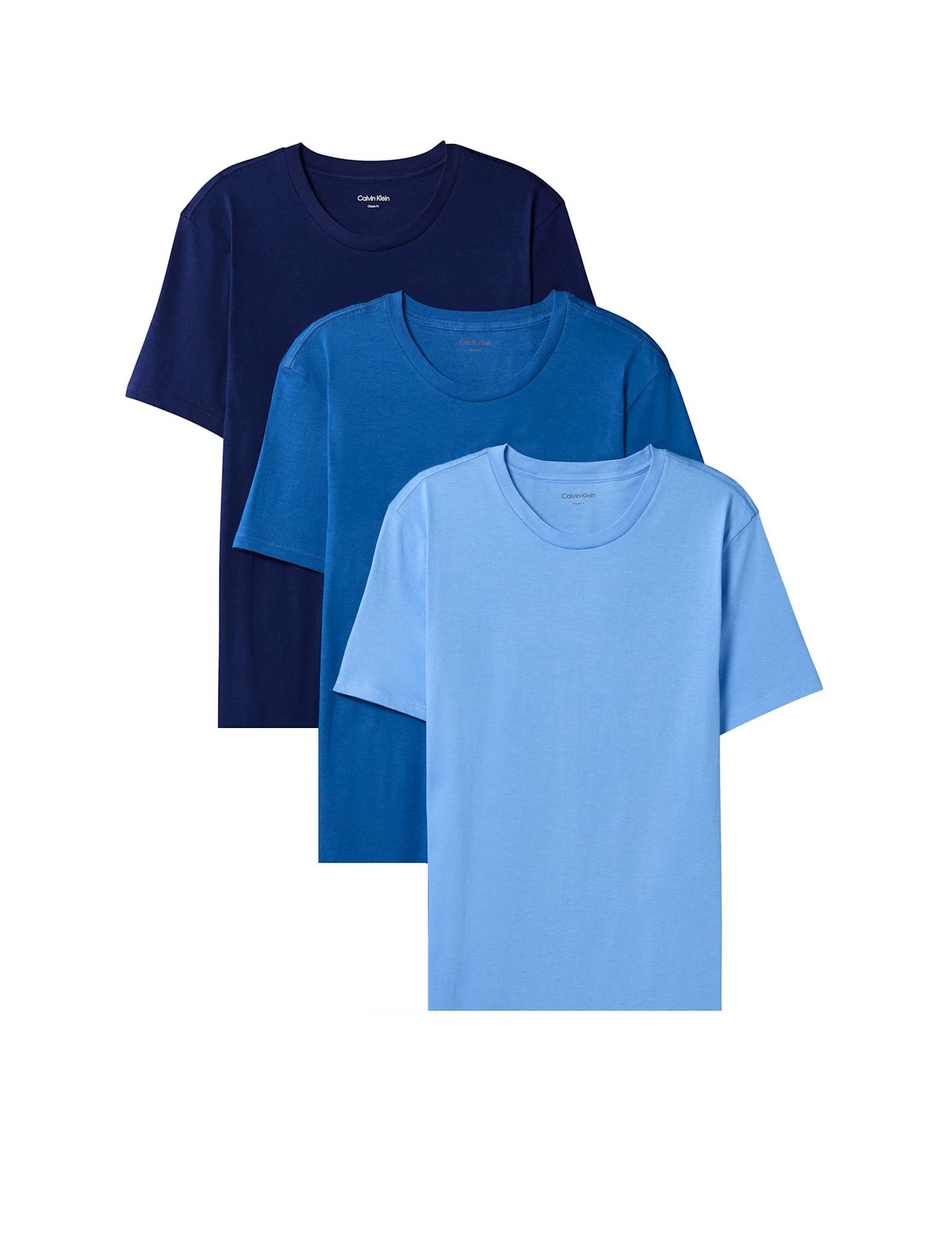 3 Pack Pure Cotton Crew Neck T-Shirt - image 2
