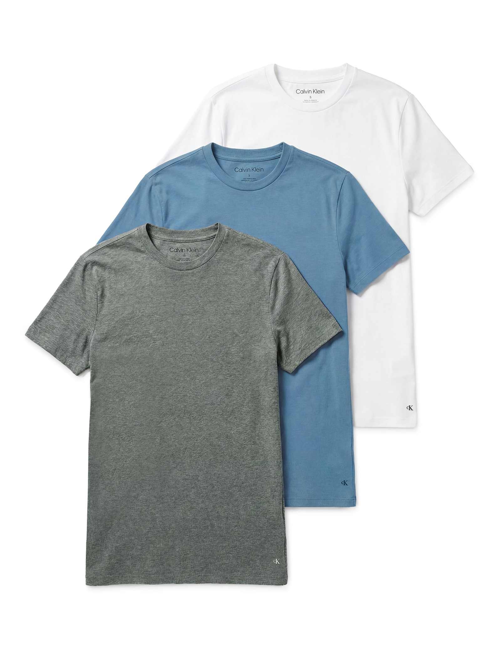 3 Pack Pure Cotton Crew Neck T-Shirt - image 1