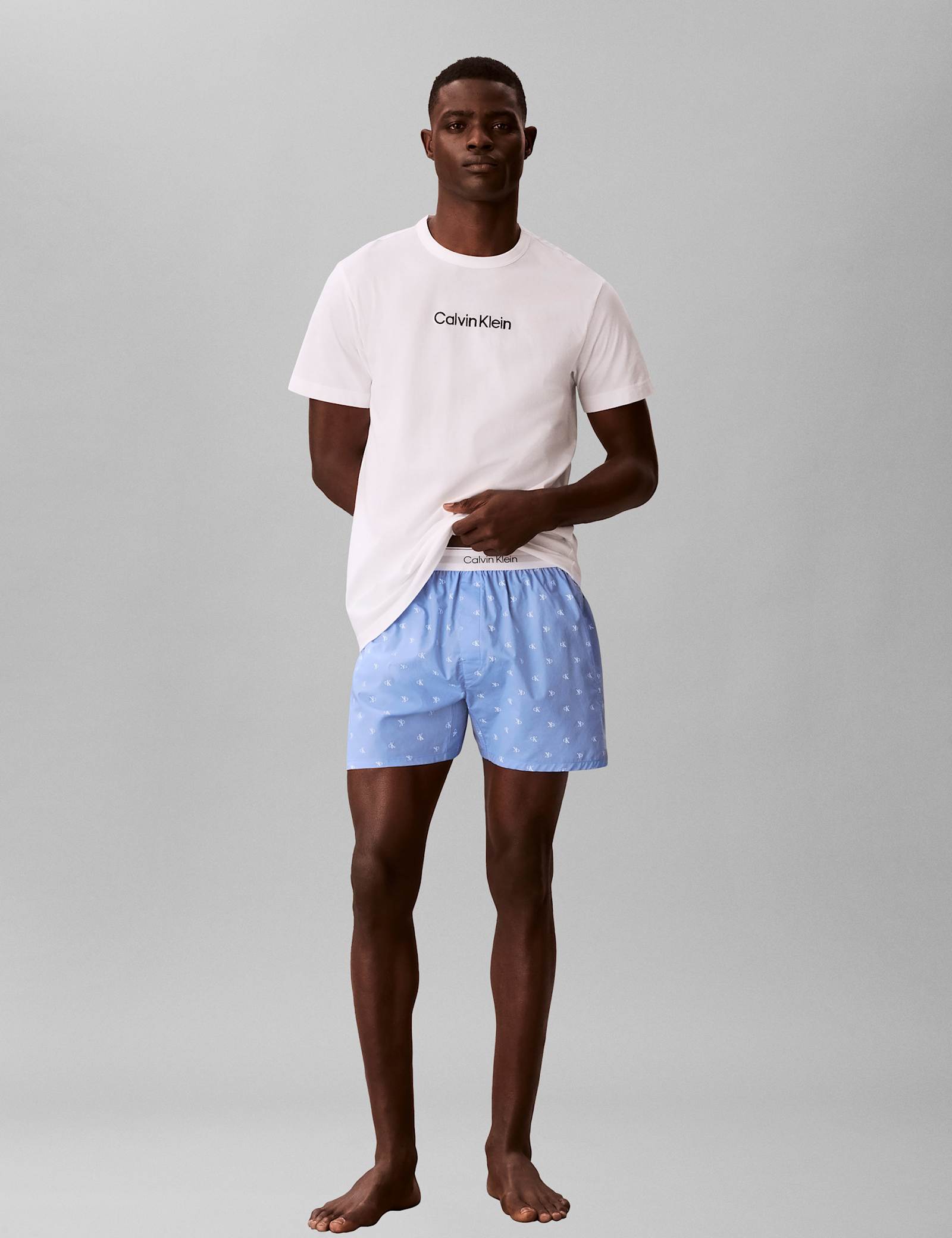2 Piece Pure Cotton Poplin Loungewear Set - image 1