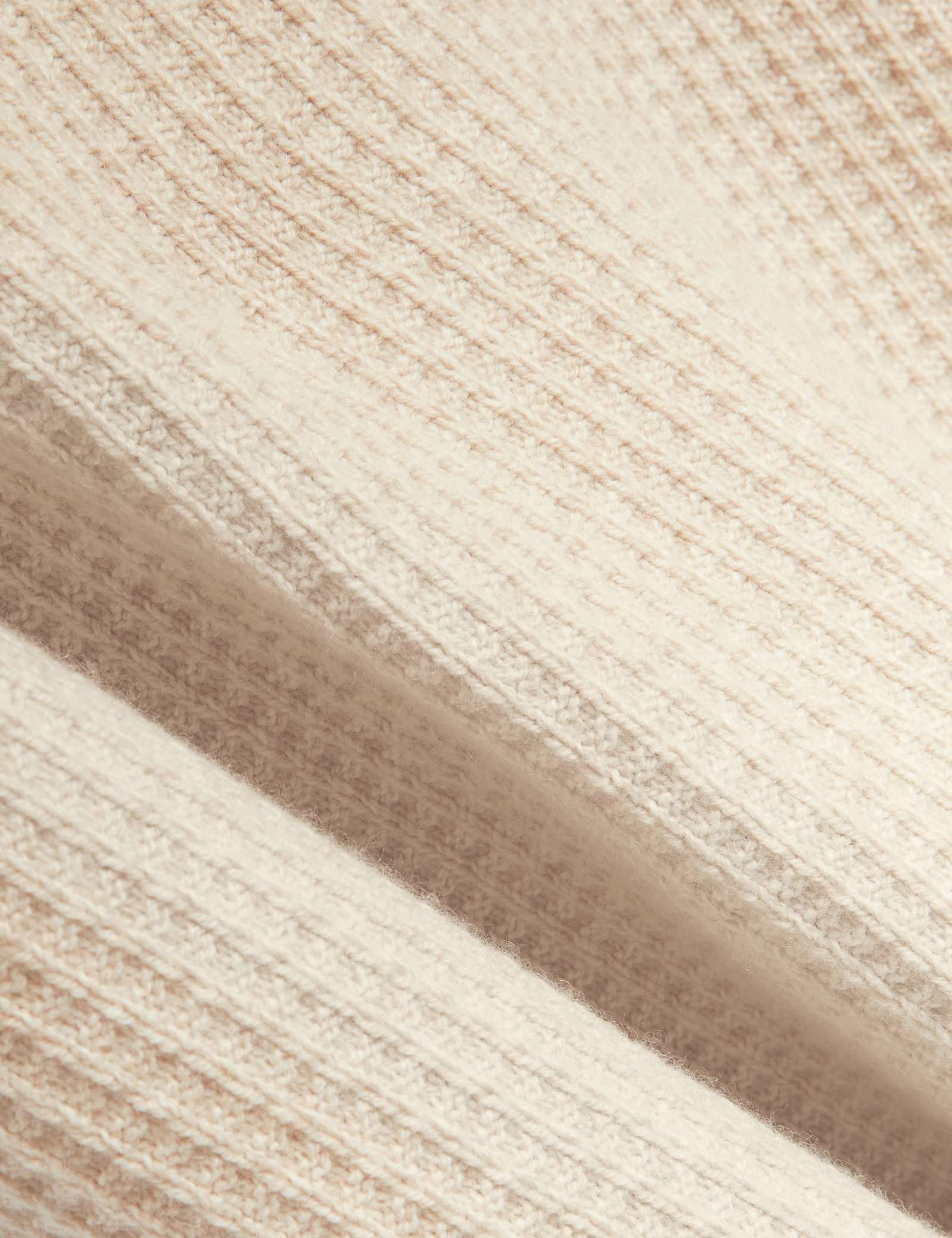Cotton Blend Textured Knitted Polo Shirt - image 5