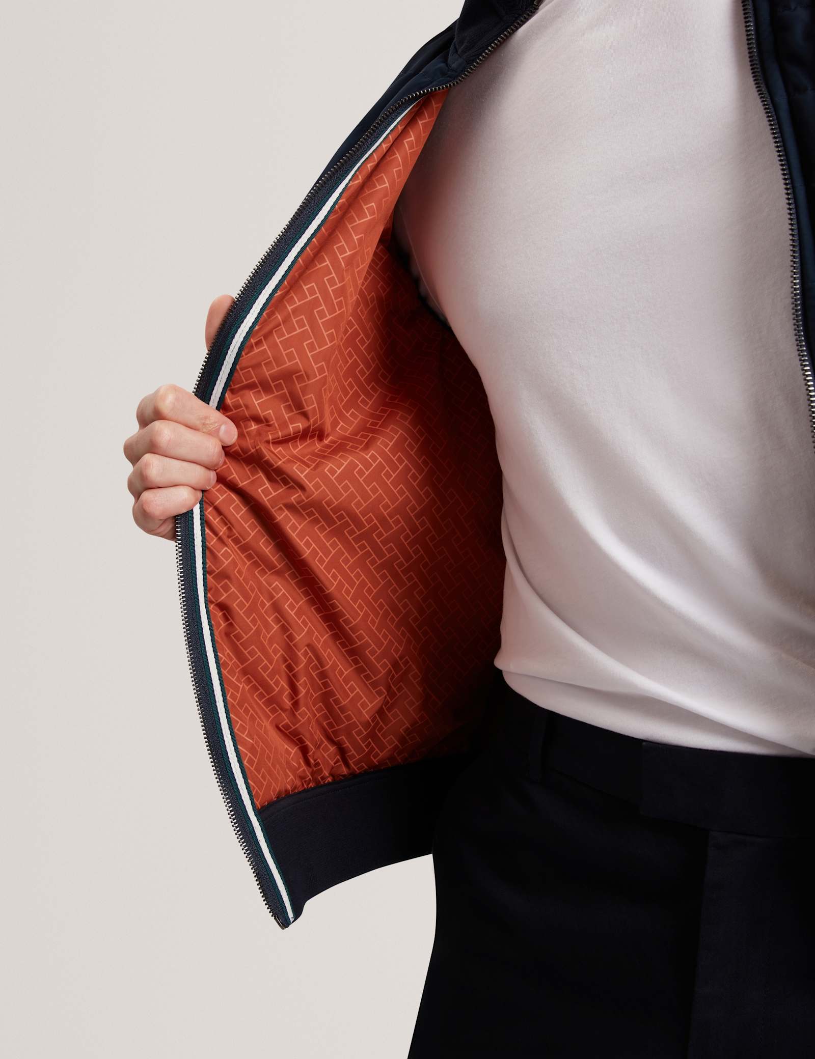 Quilted Bomber Jacket - image 5