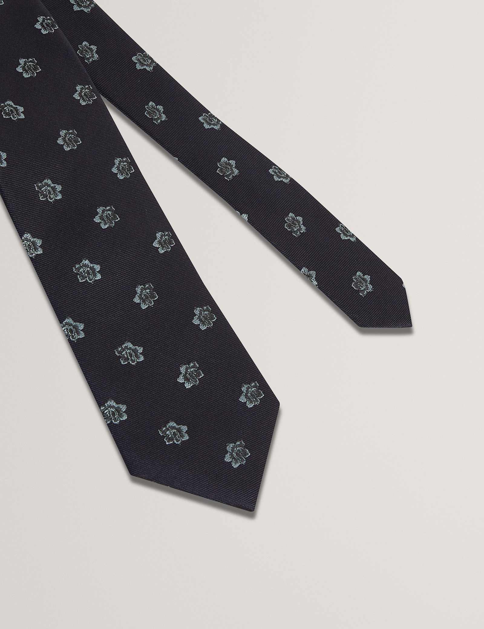 Floral Pure Silk Tie - image 3
