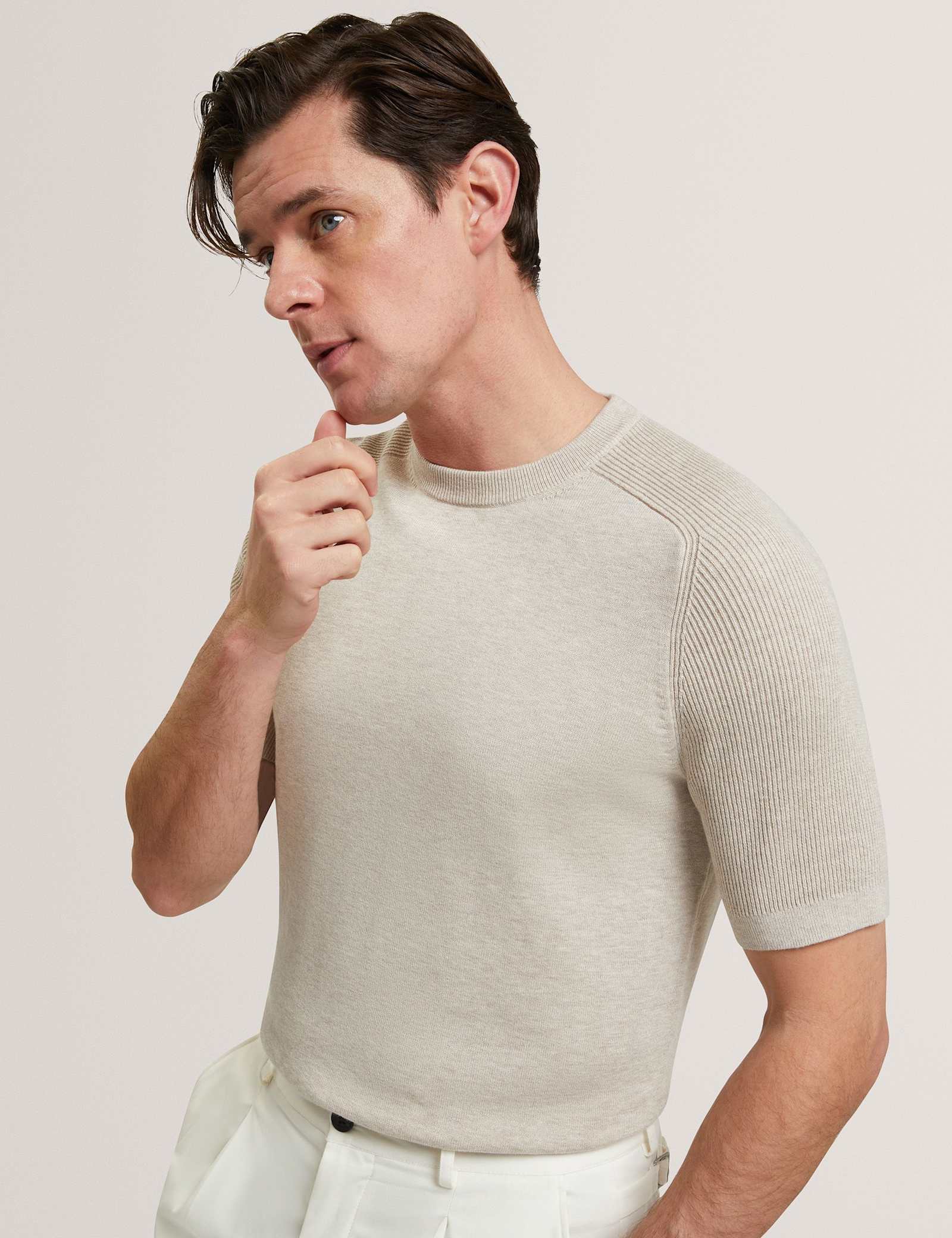 Cotton Blend T-Shirt - image 2
