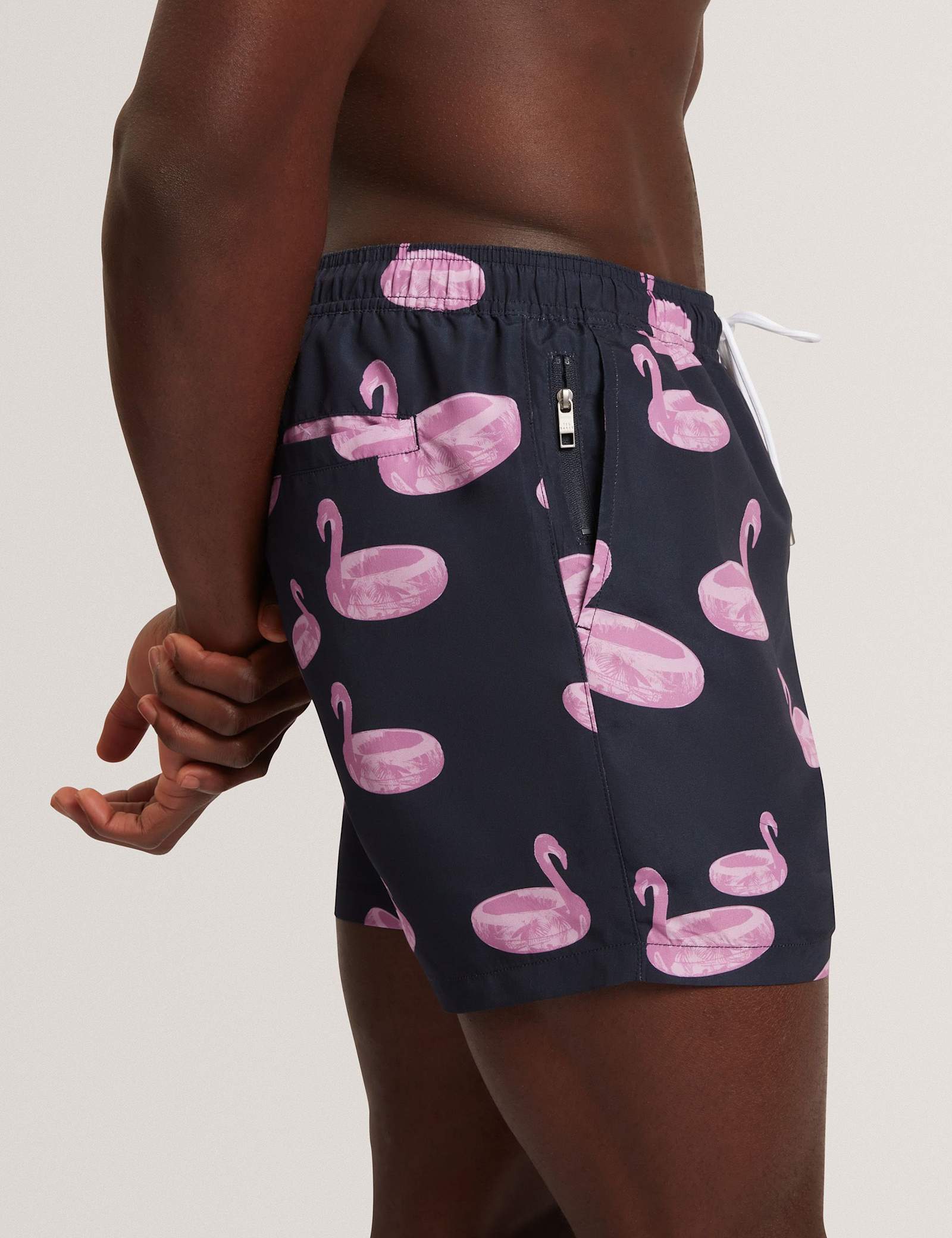 Flamingo Print Swim Shorts - image 5
