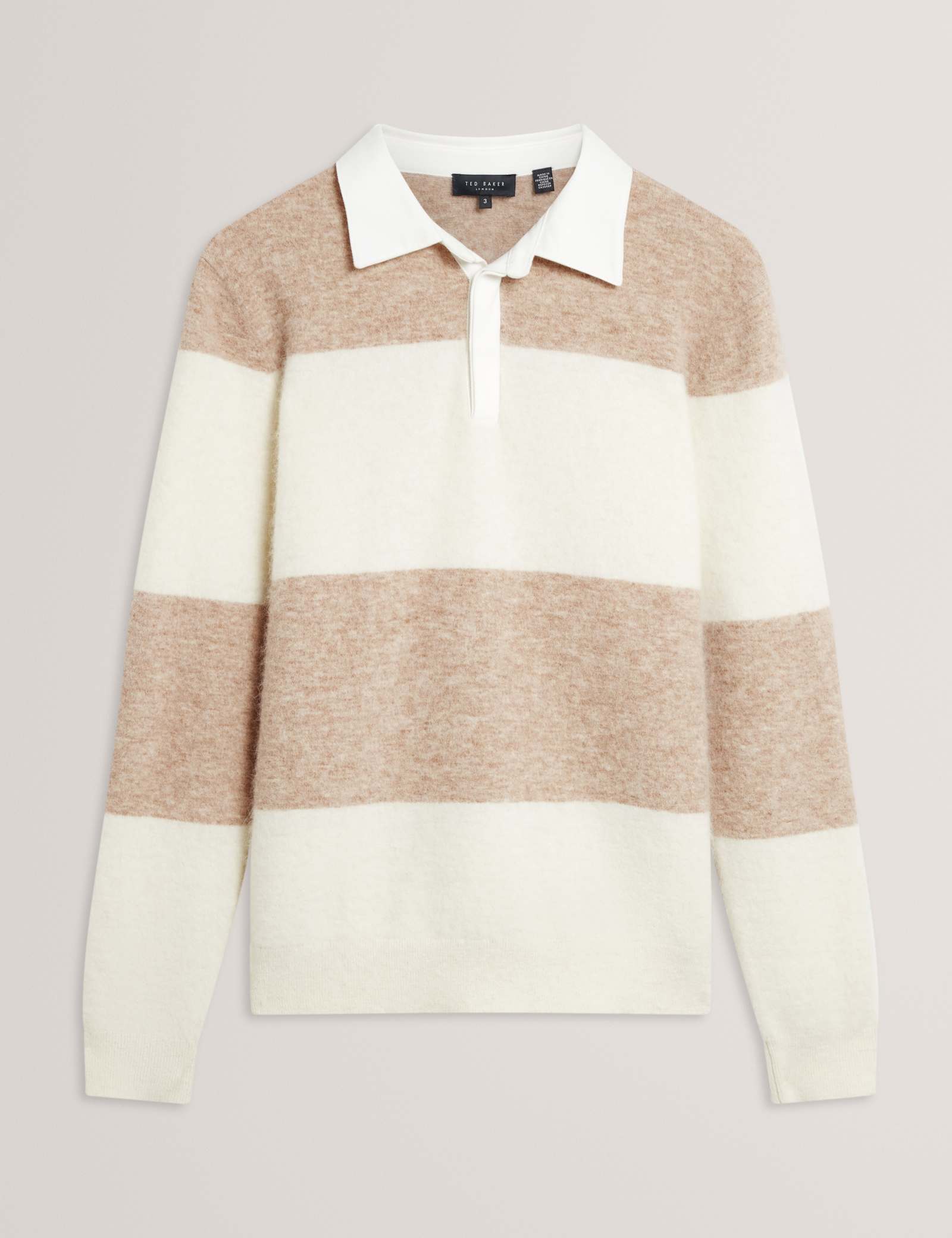 Alpaca Rich Knitted Rugby Shirt - image 1