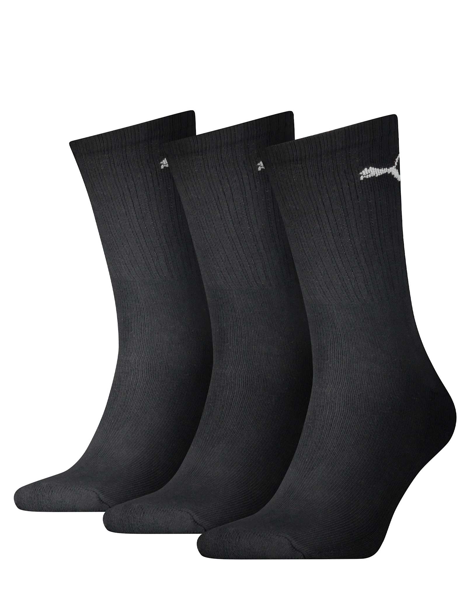 3 Pack Unisex Cotton Rich Crew Socks - image 1