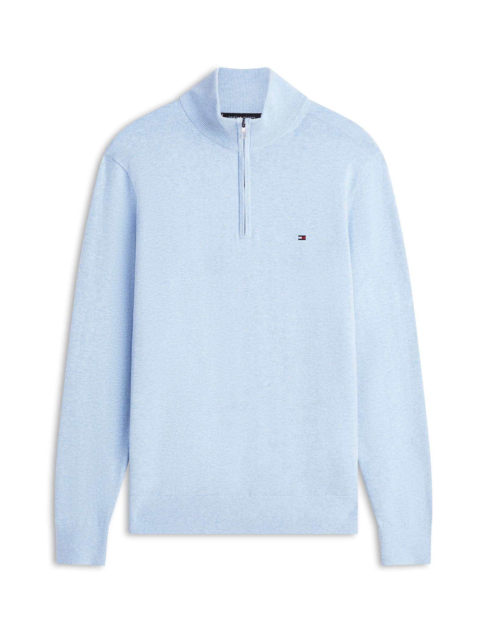 Pure Cotton Half Zip Jumper - image 2