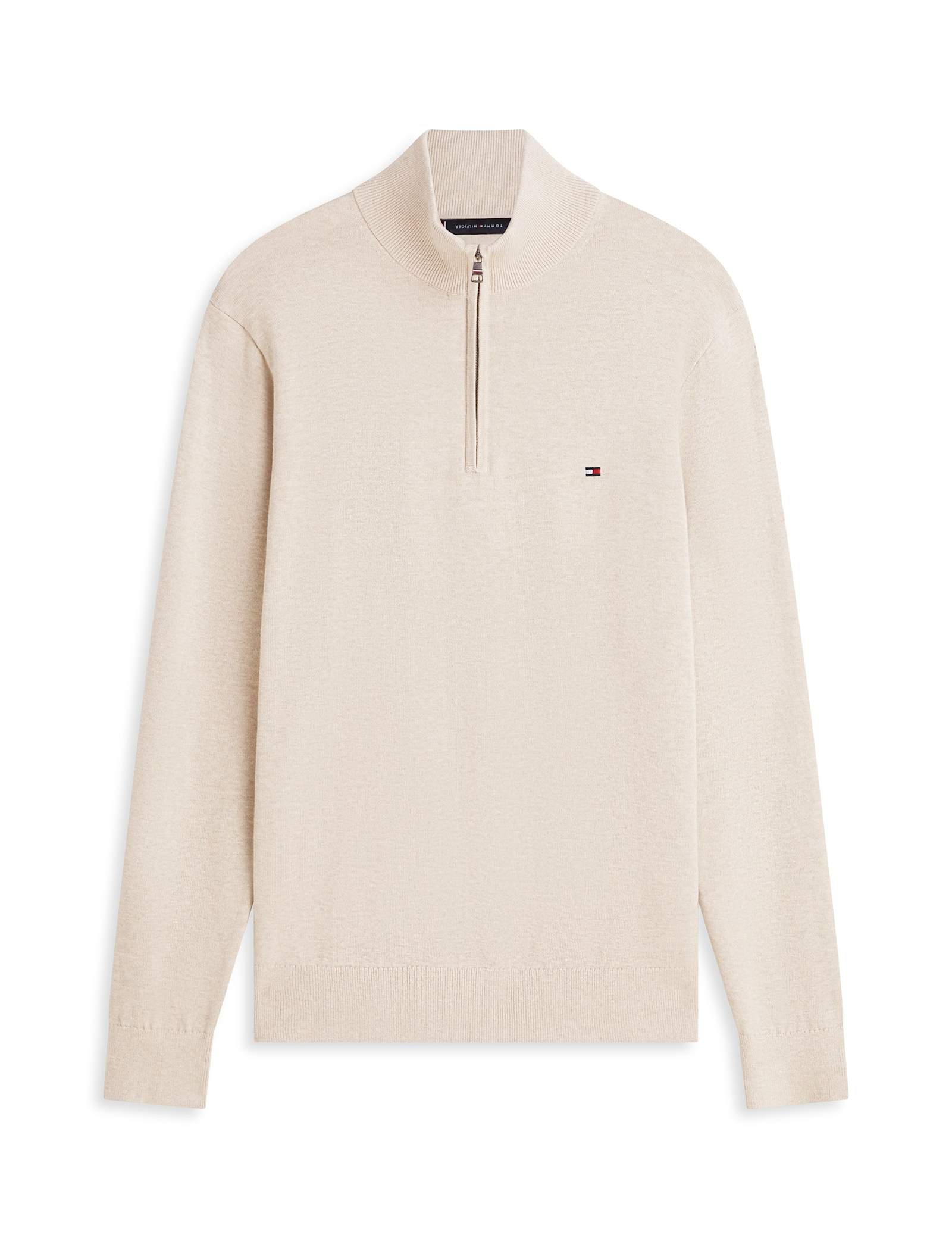 Pure Cotton Half Zip Jumper - image 1