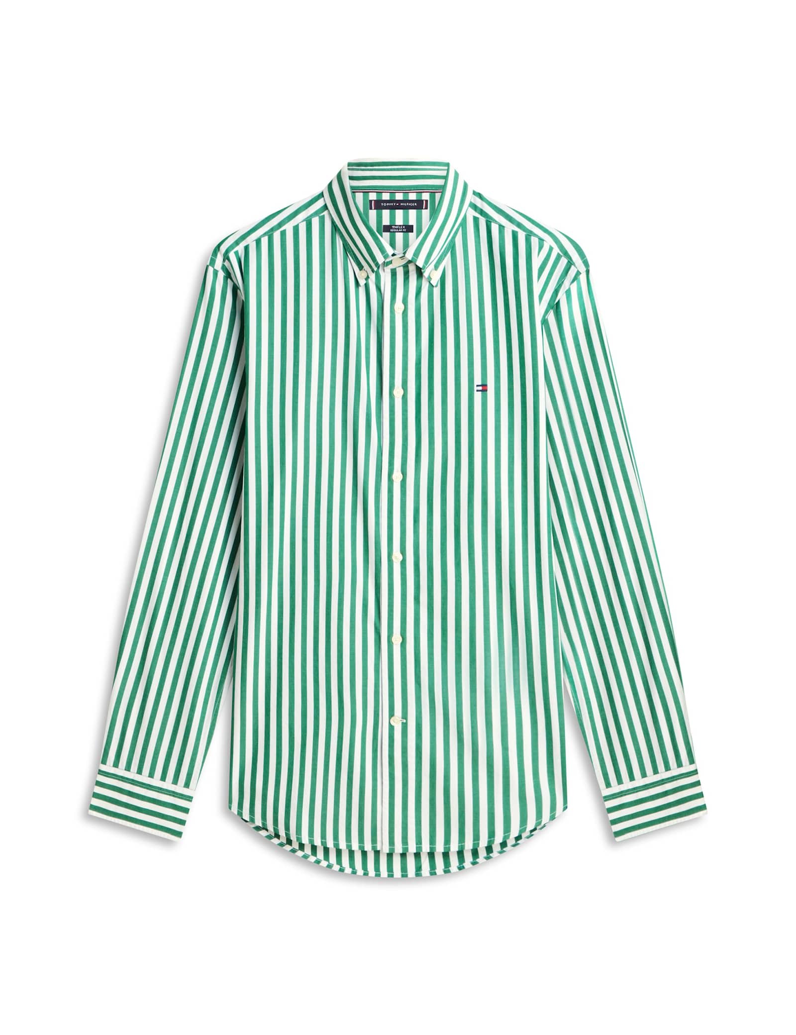 Regular Fit Pure Cotton Striped Shirt - image 2