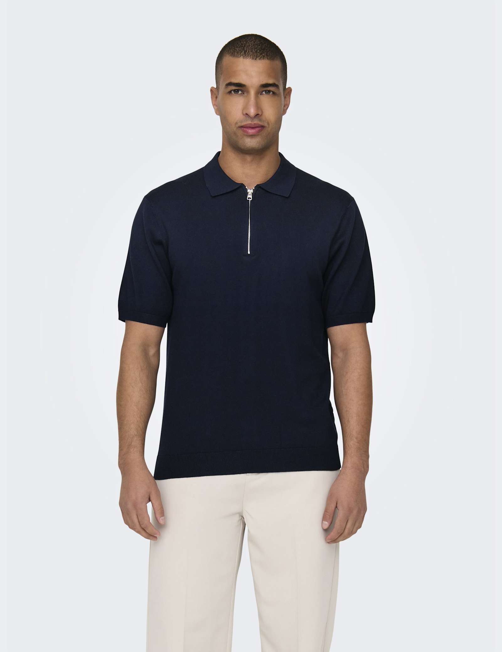 Half Zip Polo Shirt - image 4
