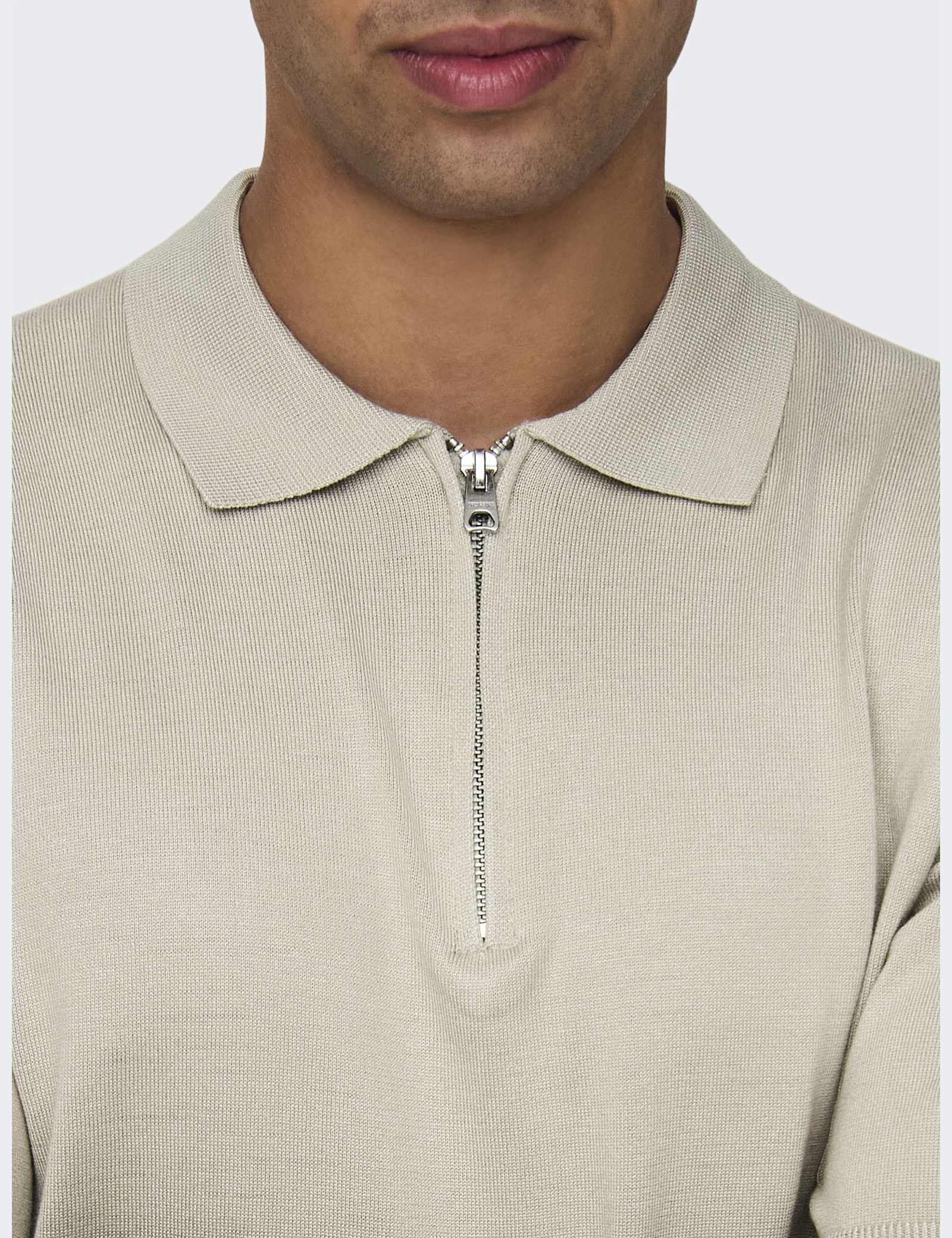 Half Zip Polo Shirt - image 5