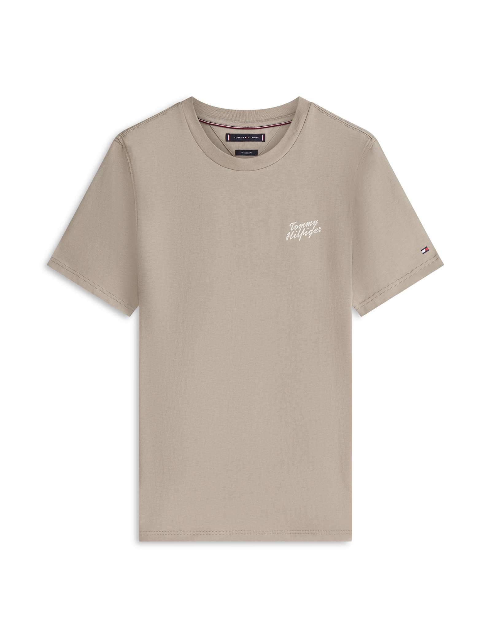 Pure Cotton Embroidered Logo T-Shirt - image 1
