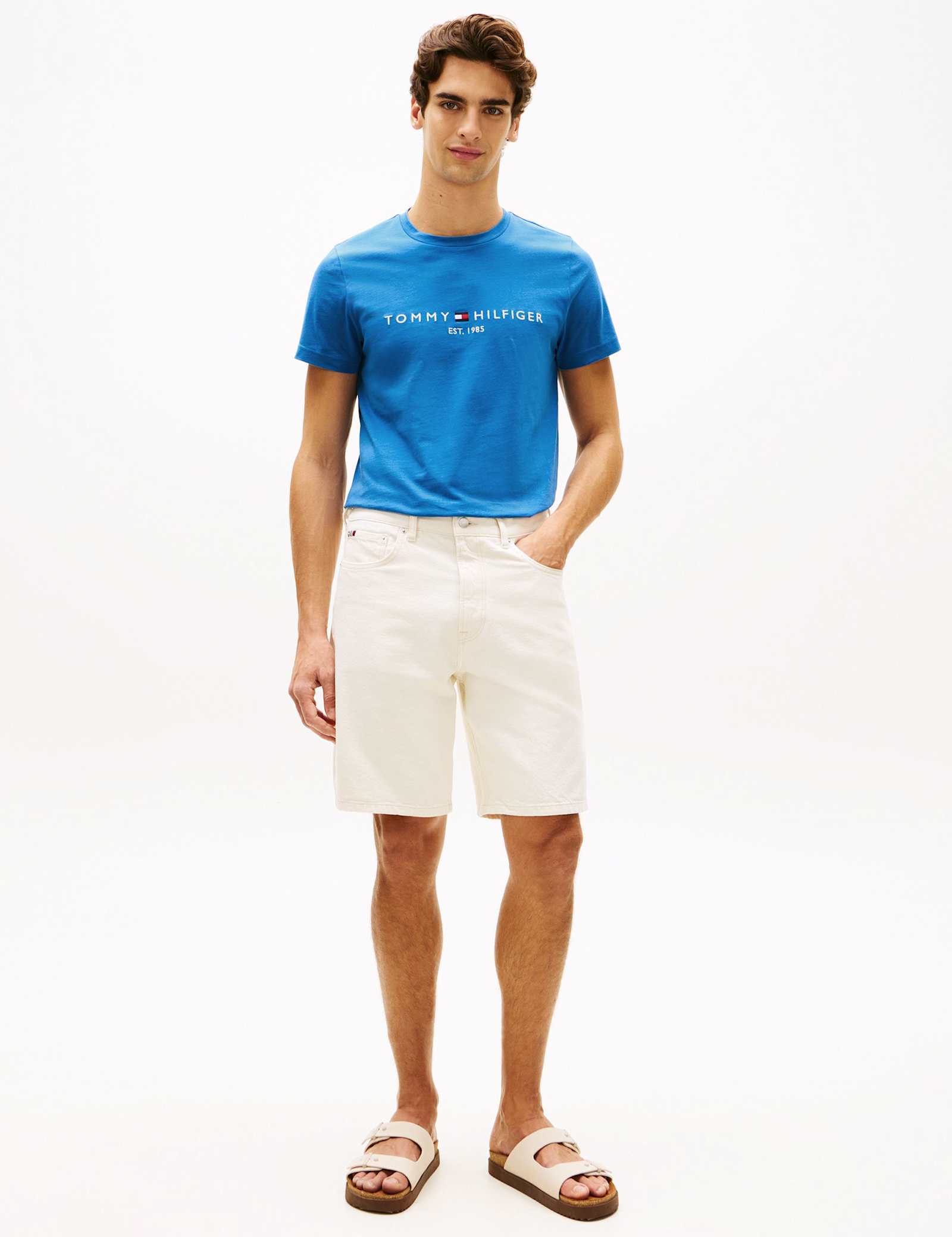 Pure Cotton Logo Graphic T-Shirt - image 5